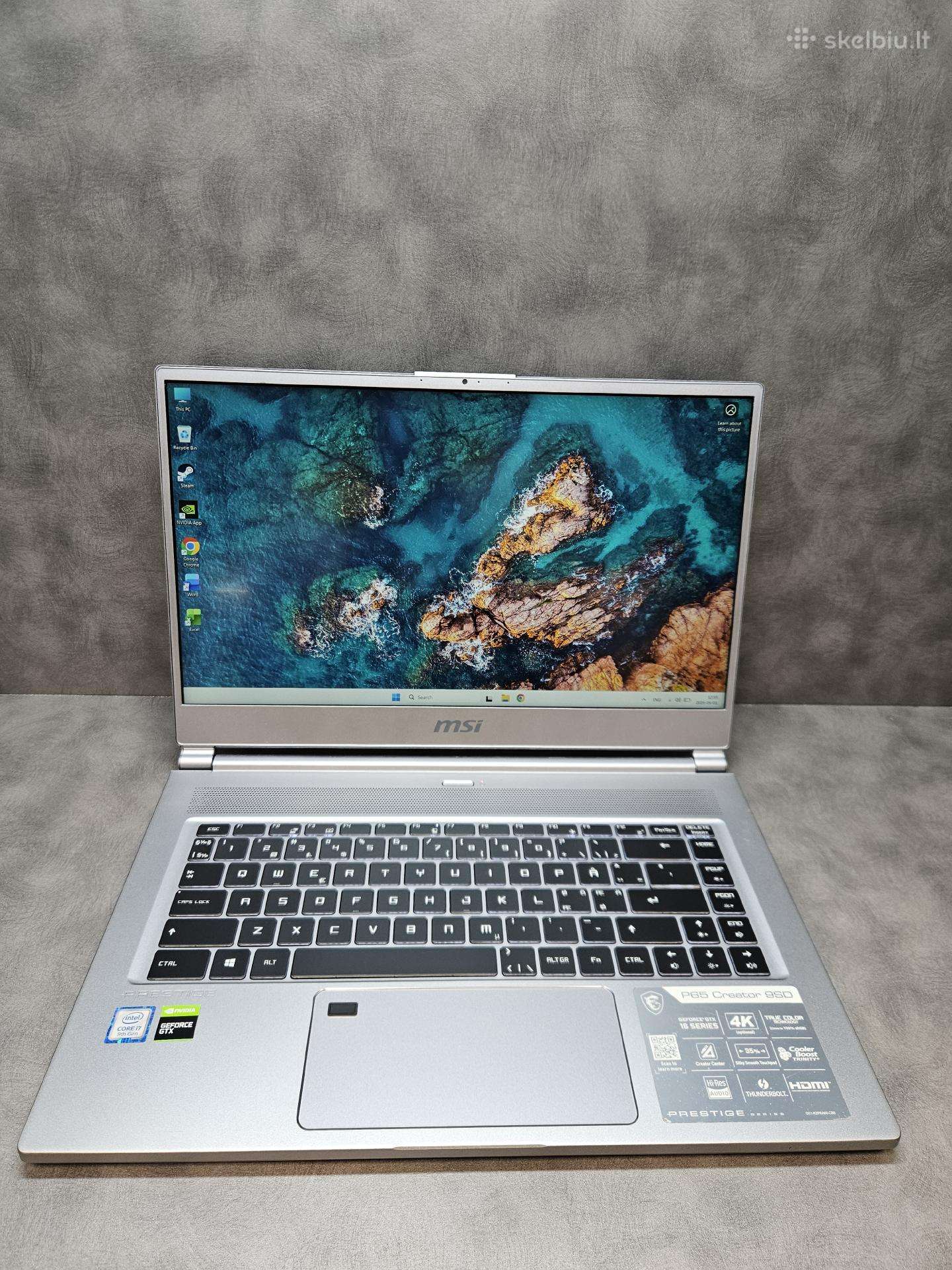 Msi /15.6" Fhd Ips/ i7-9750h/16r/256ssd/gtx 1660