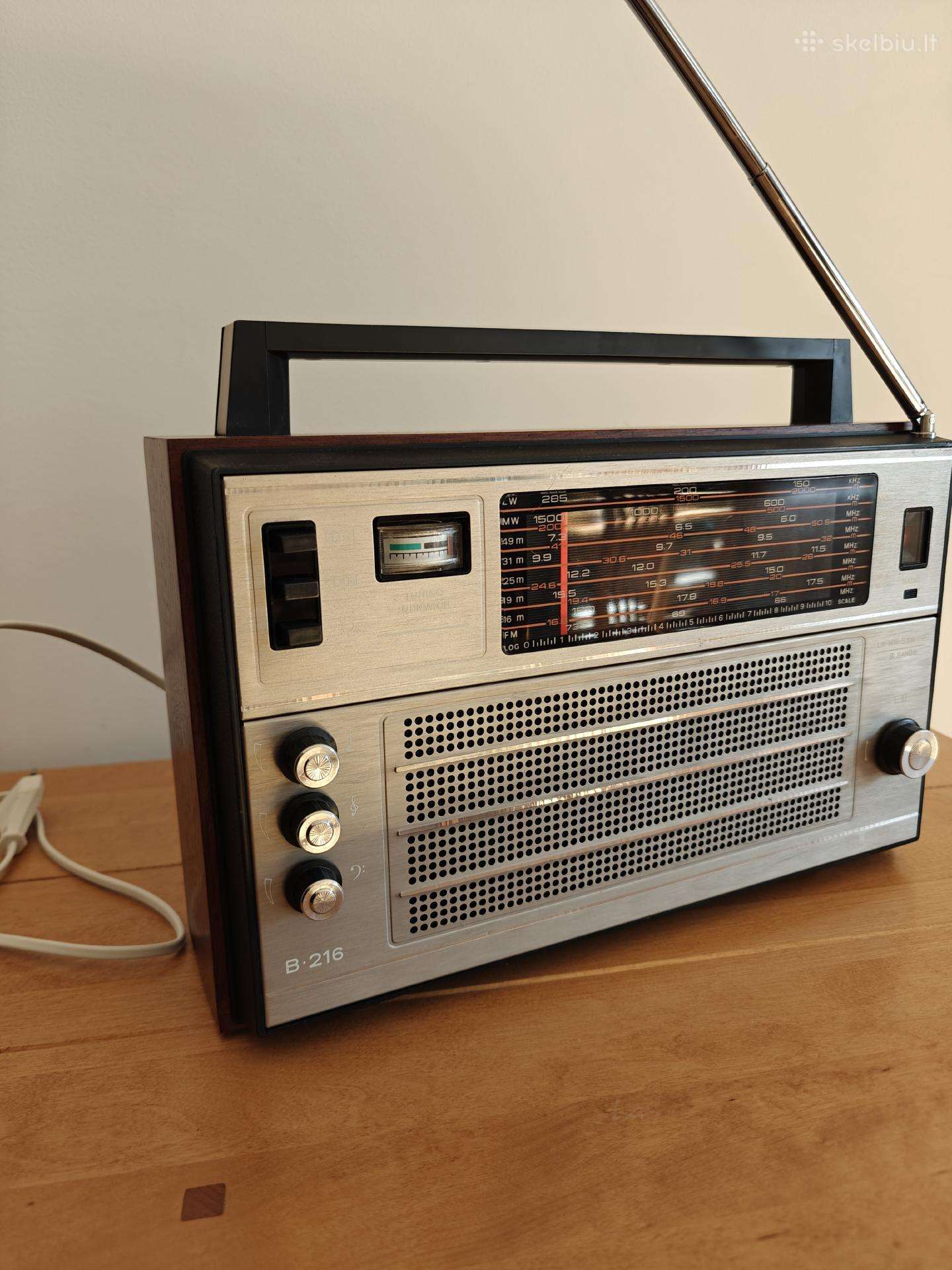 Restauruota radija Selena B216, 1991