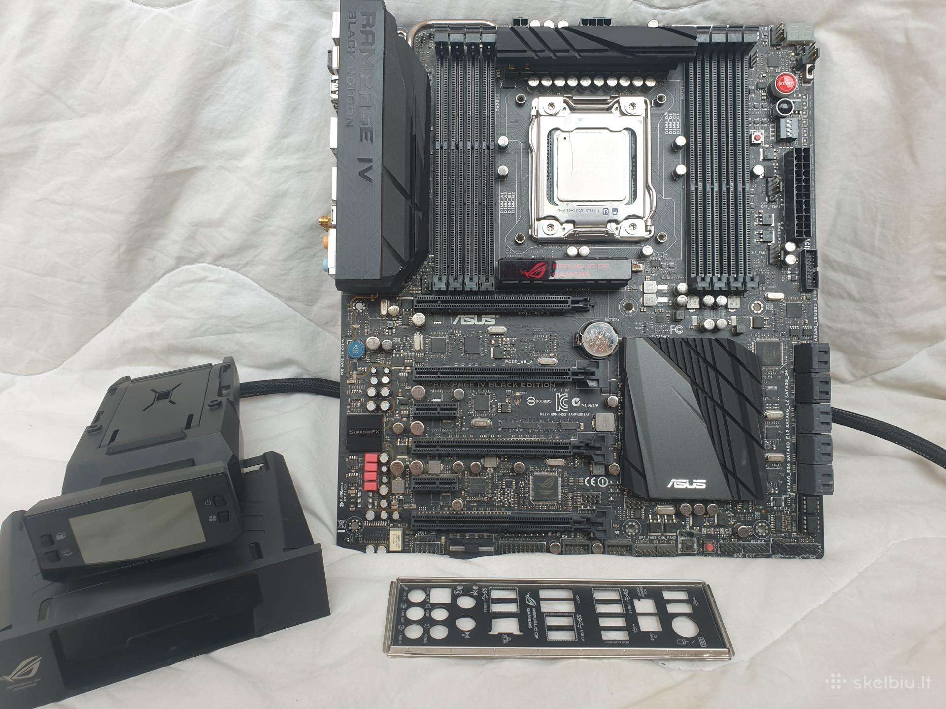 Asus Rog Rampage Iv Black Edition(x79) + i7-4930k