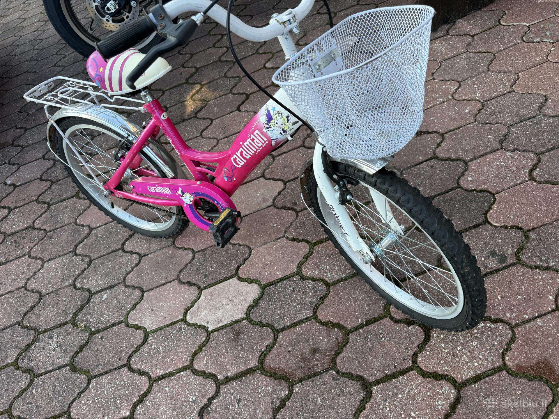 Mergaitiškas dviratukas