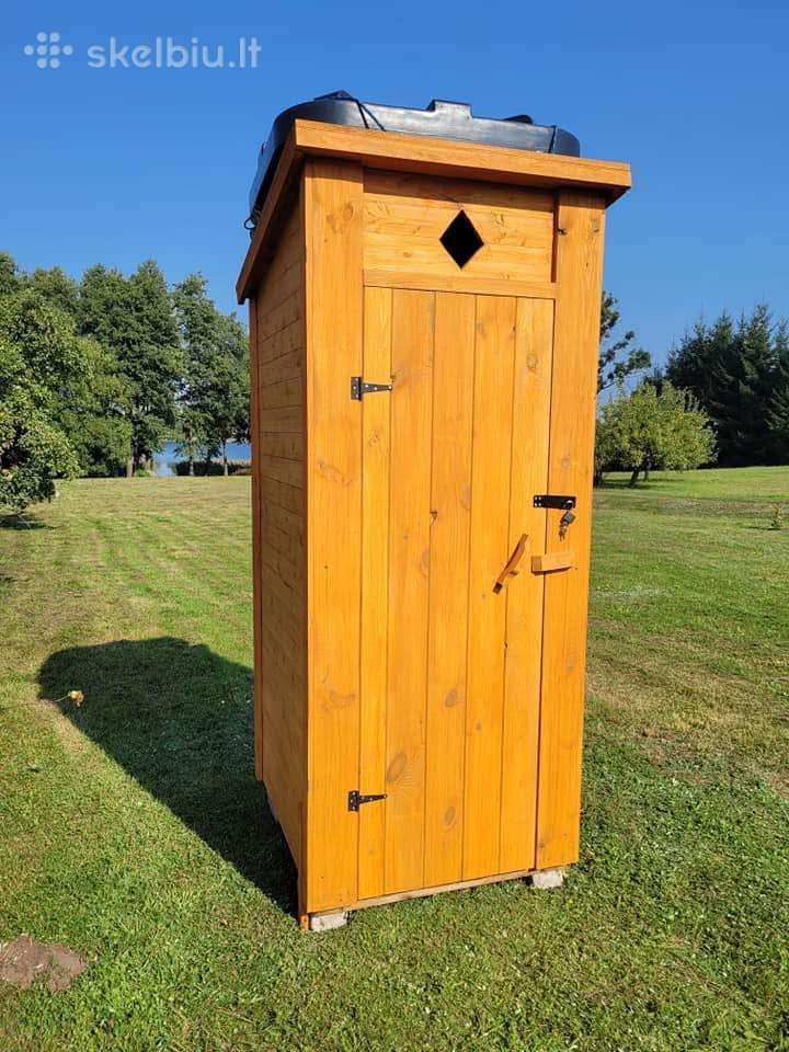 Lauko tualetas,tualetai,lauko dušai,įranga WC.