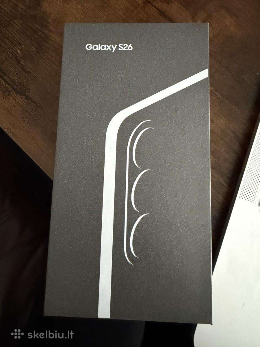 Naujas Samsung Galaxy S26 256gb/12gb - 600eur.