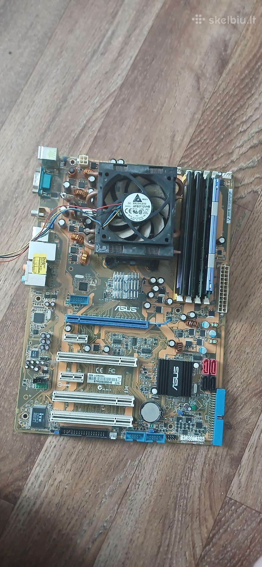 Retro Pc Parts Bundle: Am2+ Motherboard