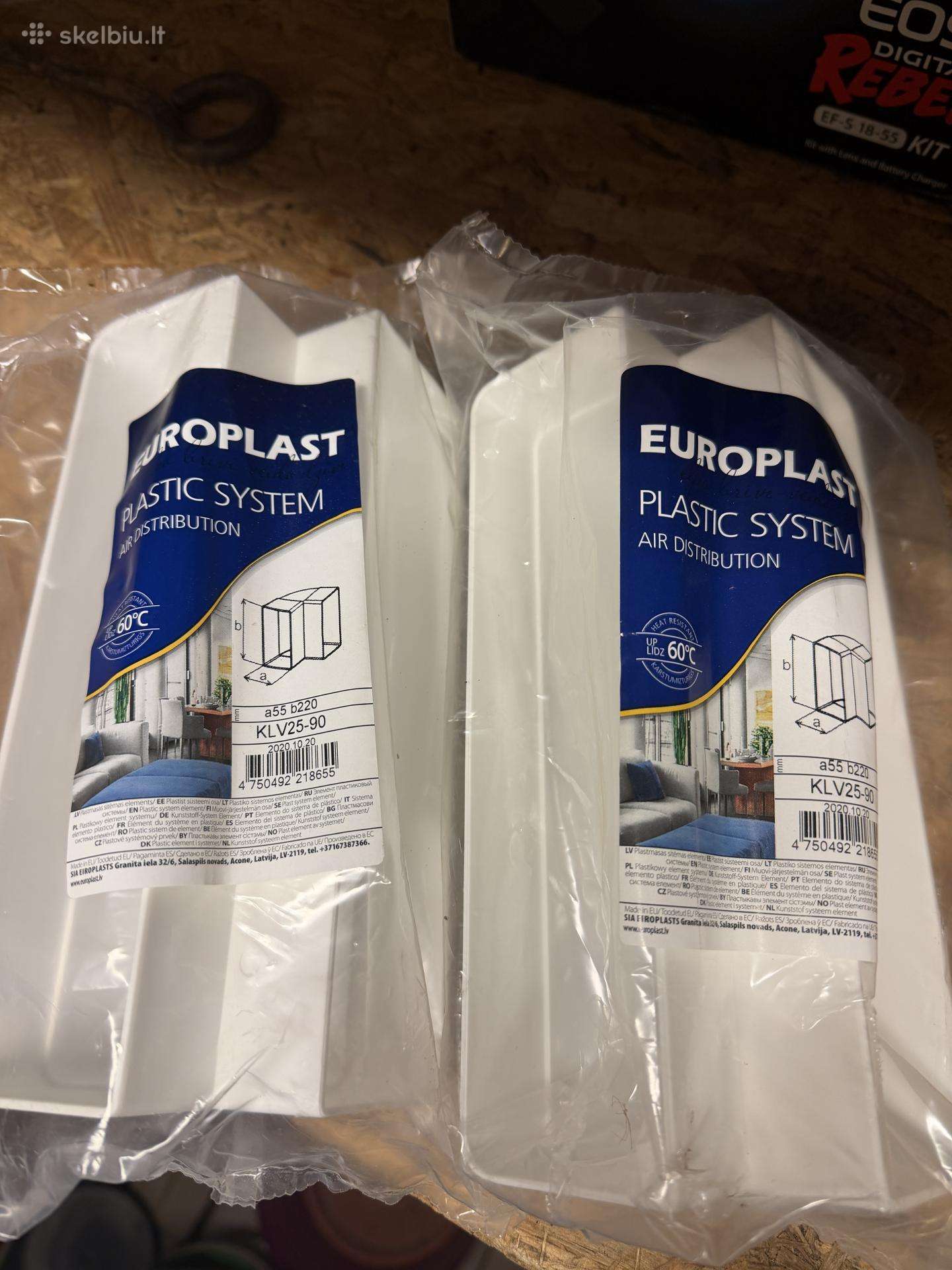 Plastikiniai ortakiai (likučiai)