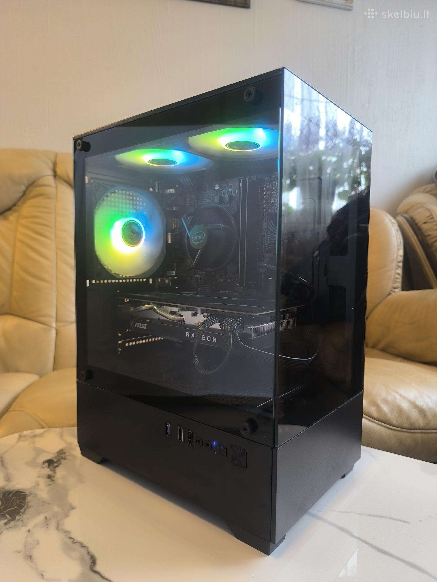 Pc Žaidimams Intel 10 gen, Rx5700, 16 GB, 512 SSD