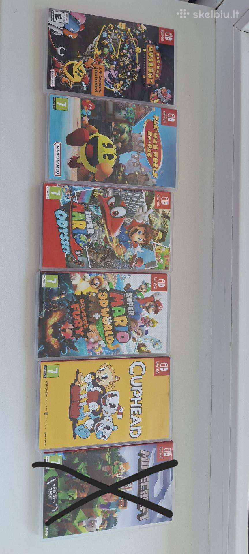 Parduodu switch žaidimus (Kaina už vieną žaidimą)