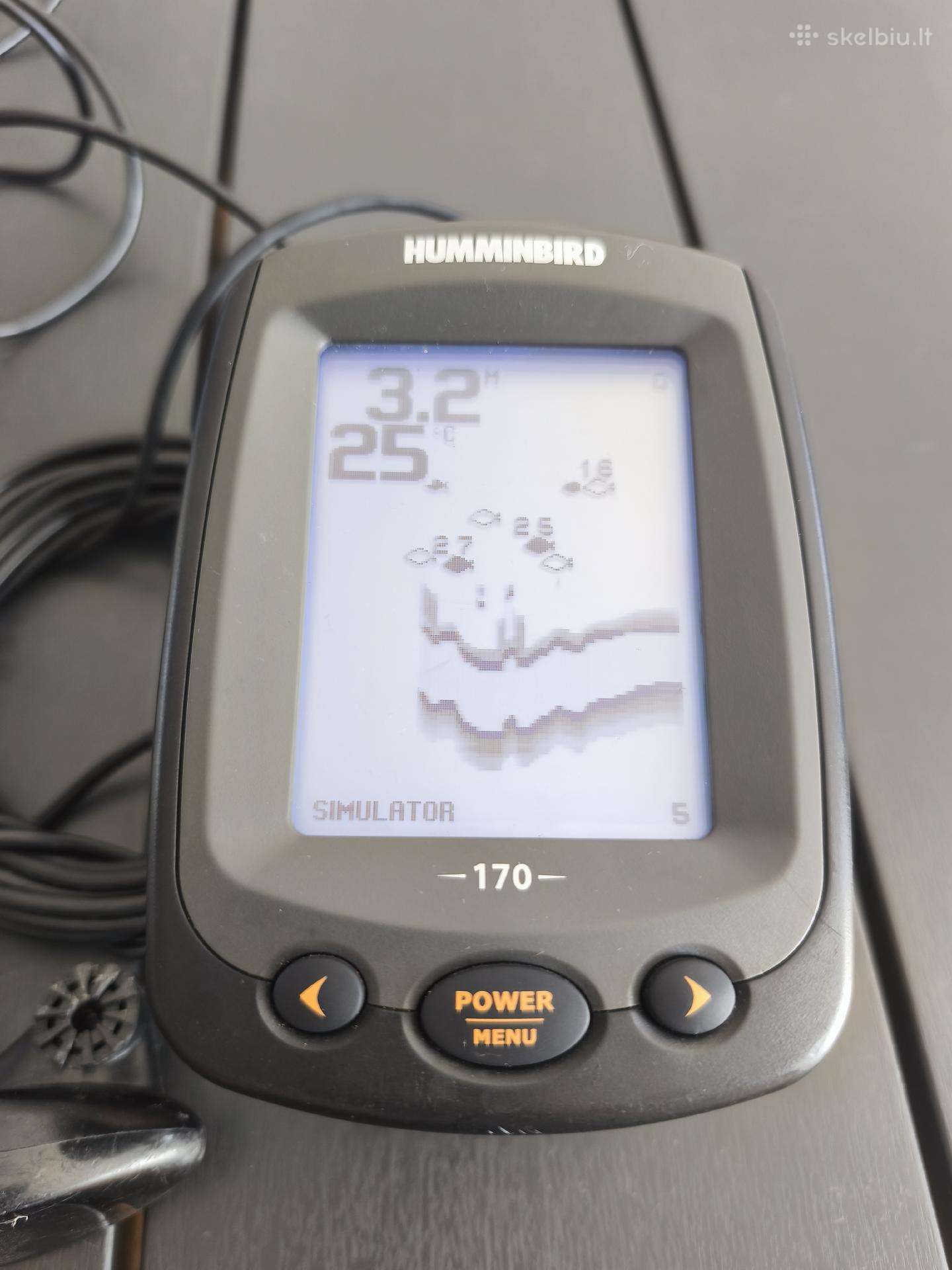 Echolotas Humminbird Piranhamax 170
