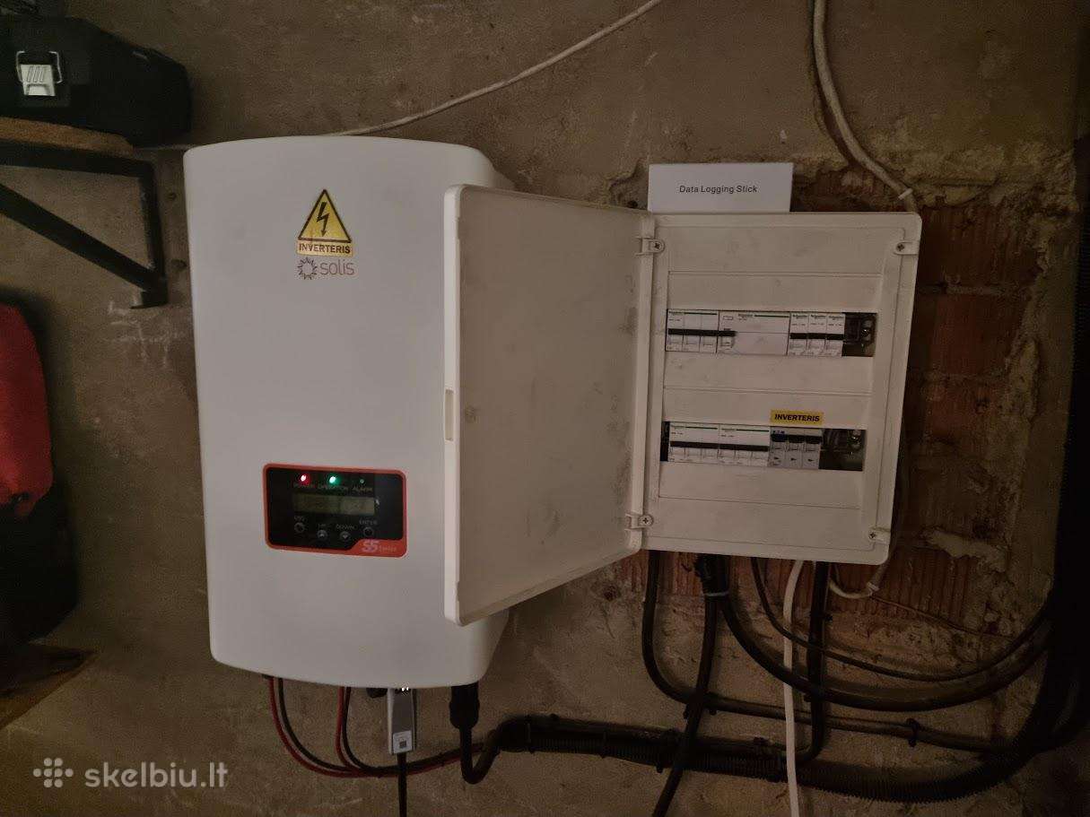 Solis S5-gr3p10k 10kw trifazis inverteris, naudota