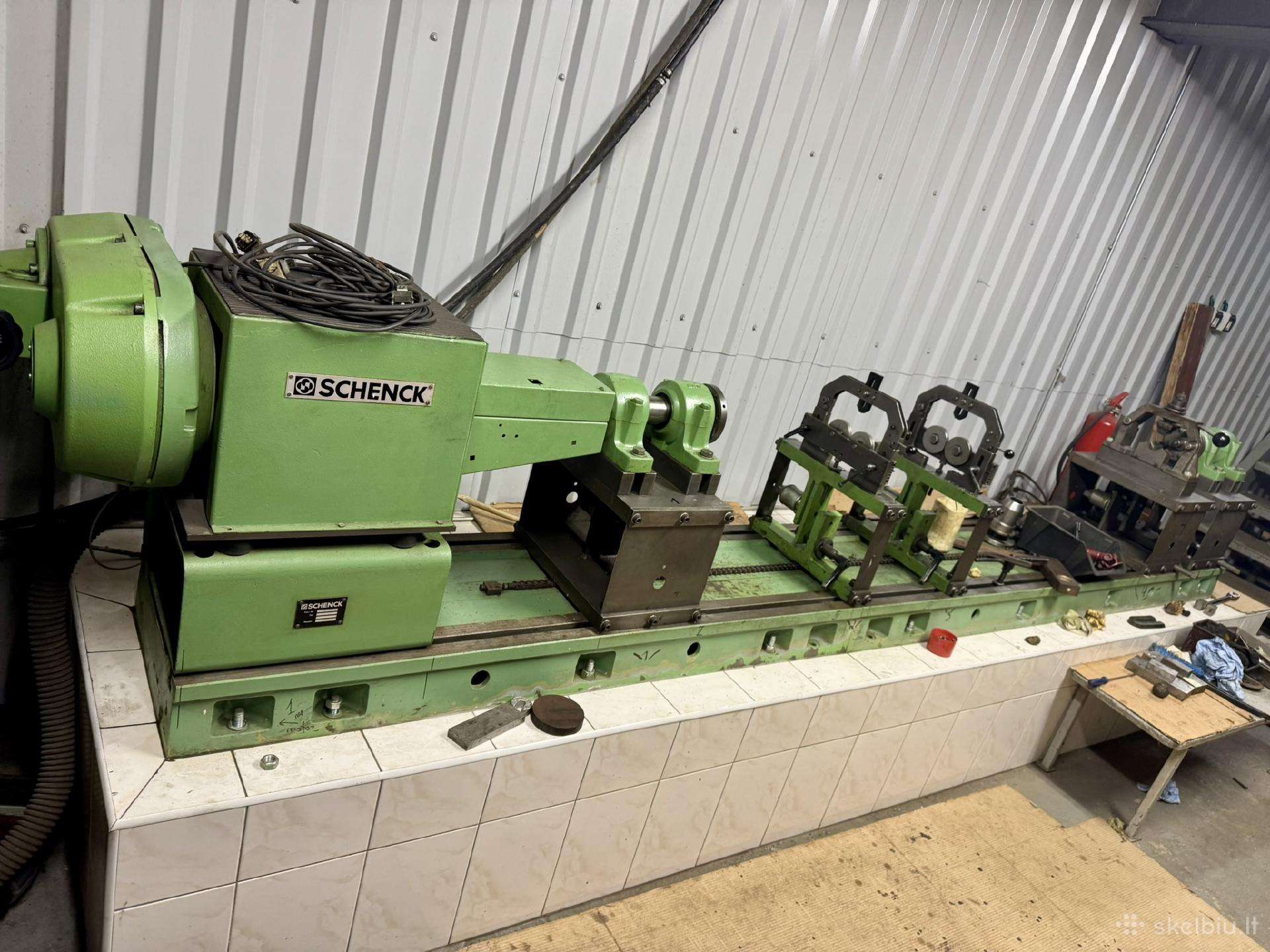 Horizontalios balansavimo staklės Schenck 112 Vbrf