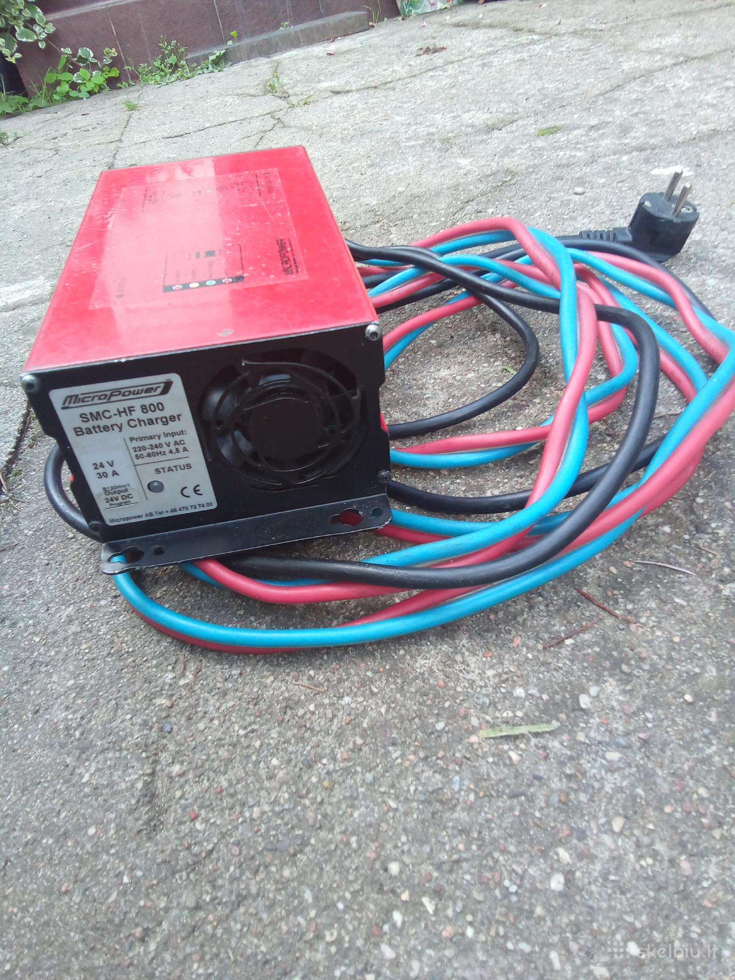 Profesionalus pakrovėjas 24v30a