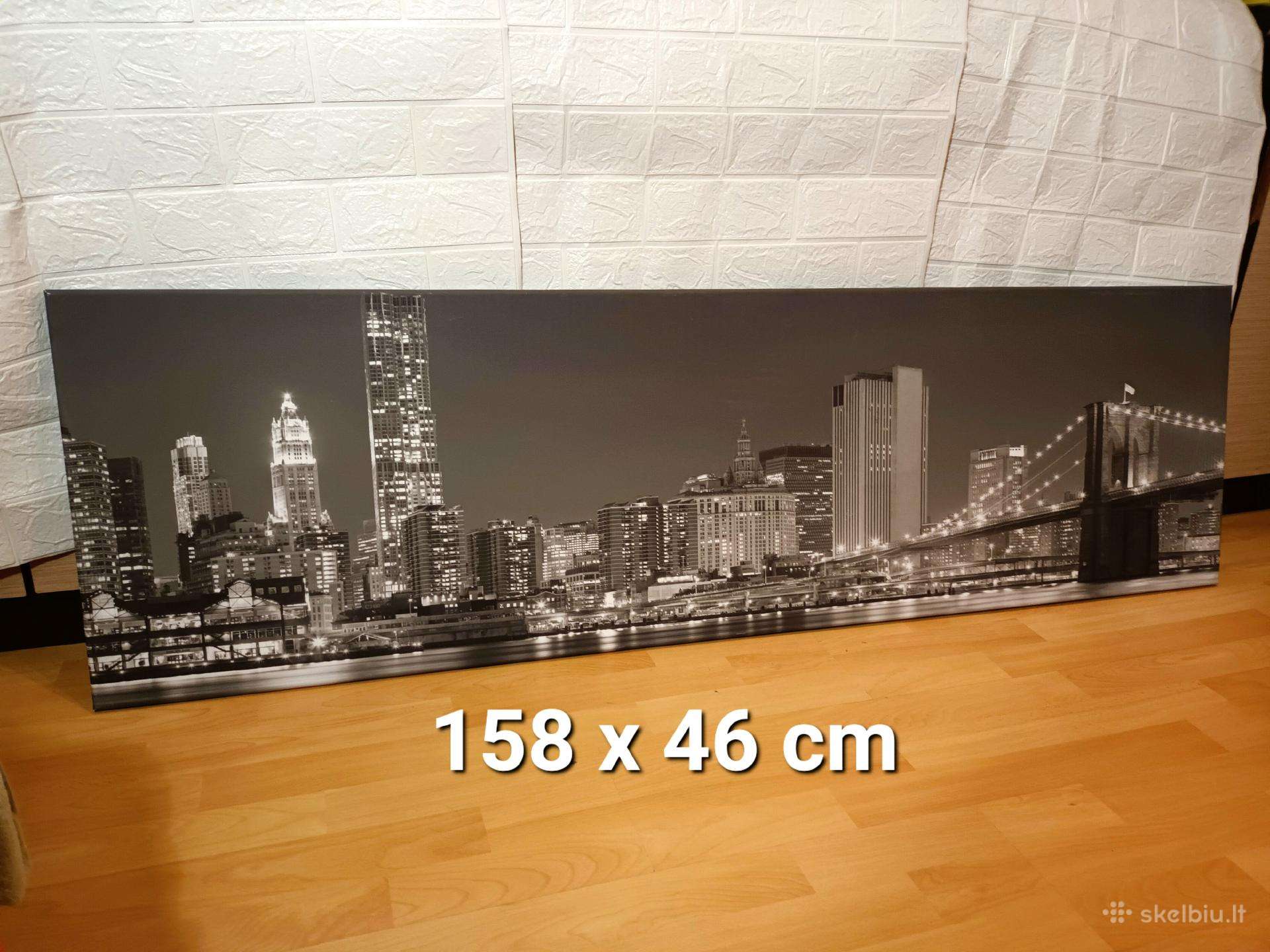 Didelis panoraminis Niujorko paveikslas New York