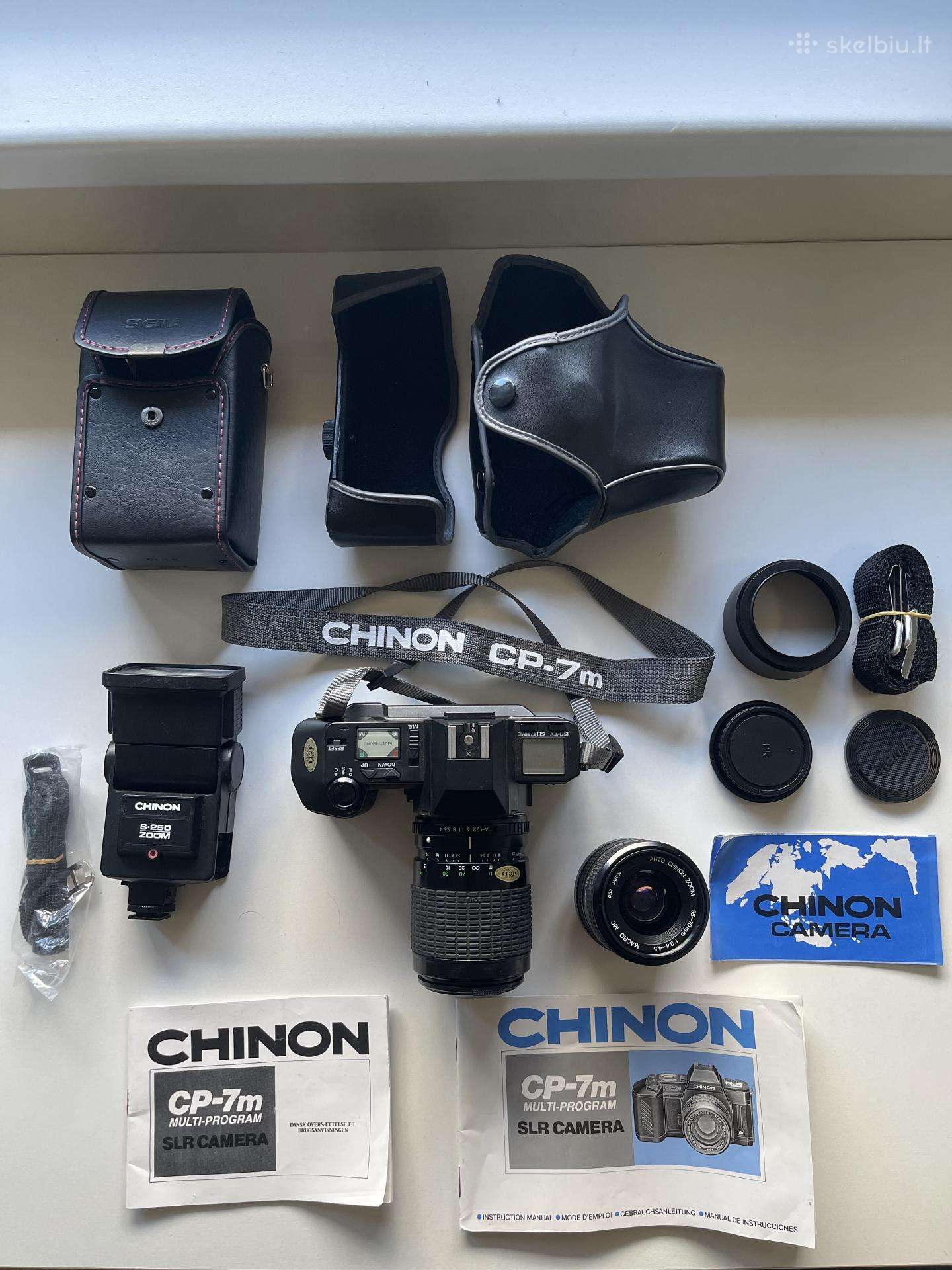 Chinon Cp-7m fotoparatas