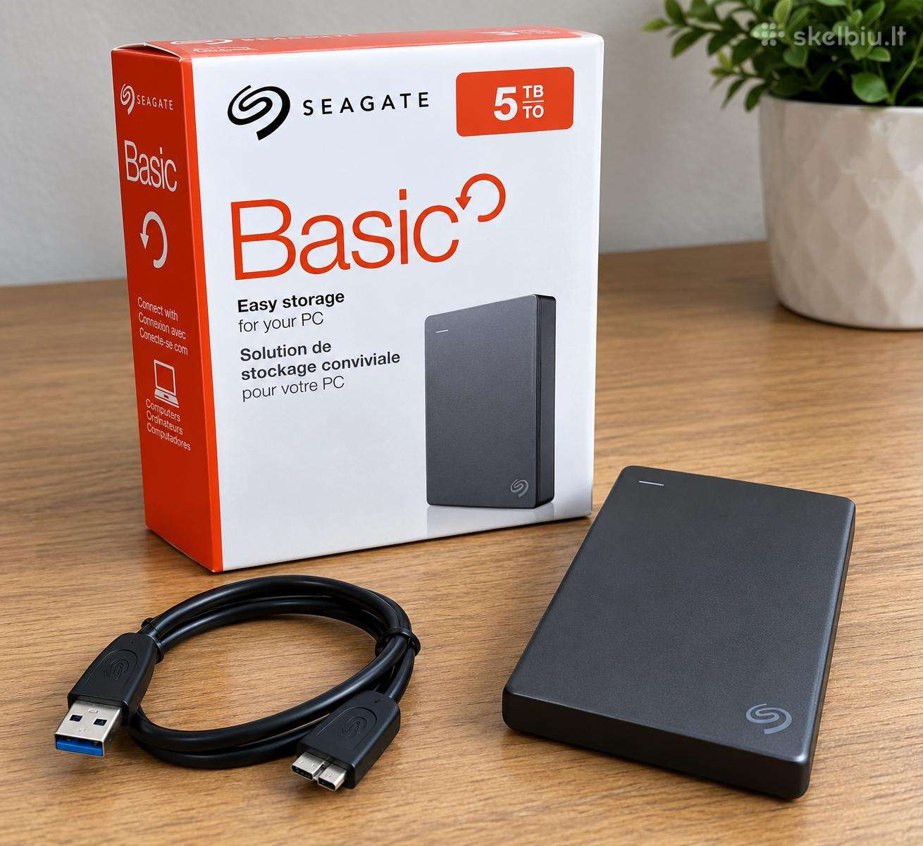 Seagate Basic 5 TB / 4 TB
