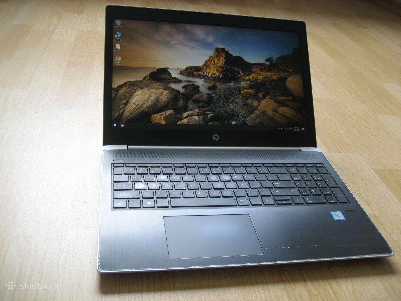 Hp 450 G5 i3-7100u/ 128gb/ 8gb/ nauja baterija