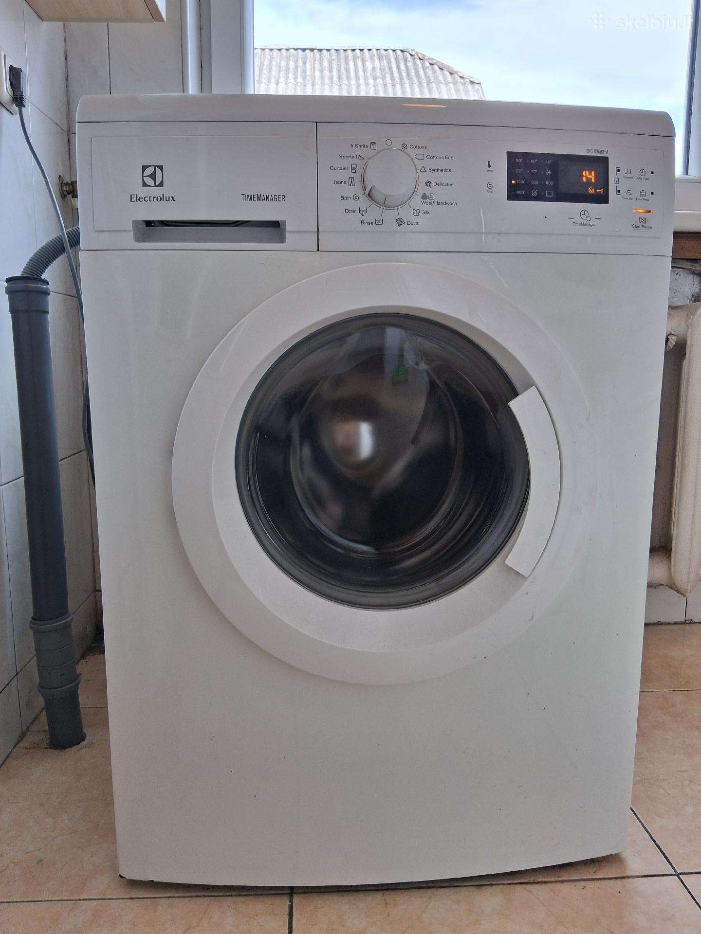 Skalbimo mašiną Electrolux