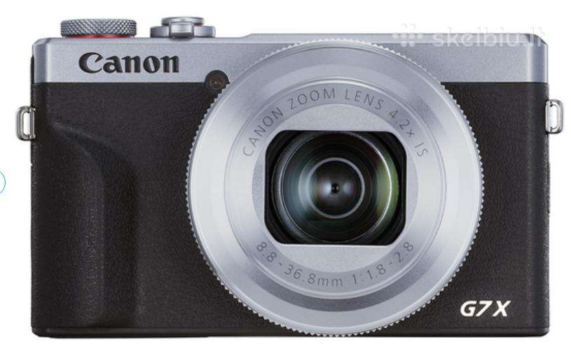 Canon Powershot G7 X Mark III Silver