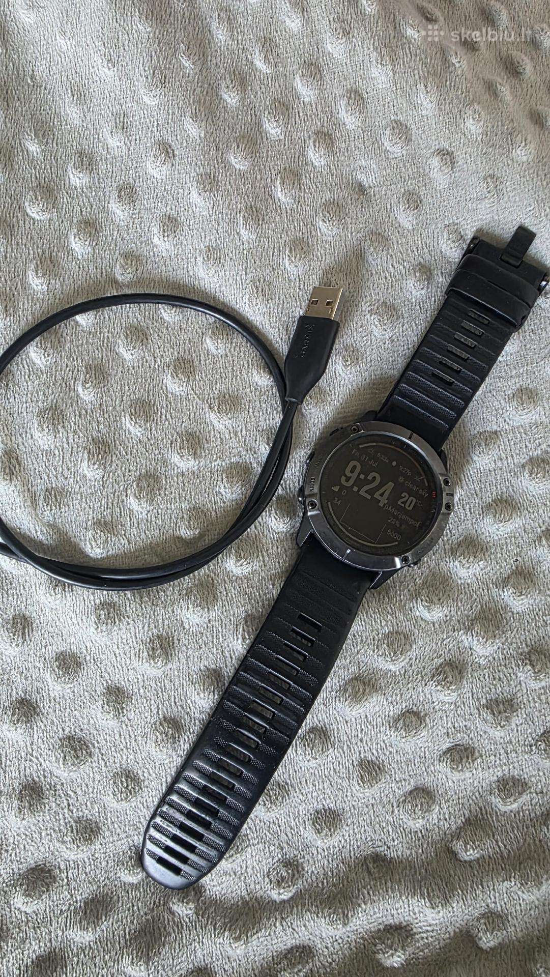 Parduodamas Garmin Fenix 6x Sapphire