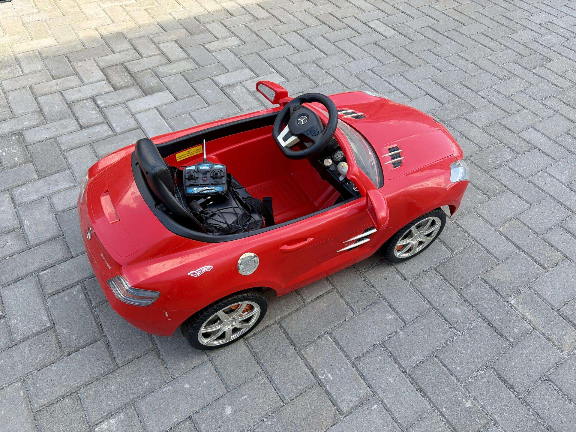 Vaikiškas elektrinis automobilis Mercedes su pultu