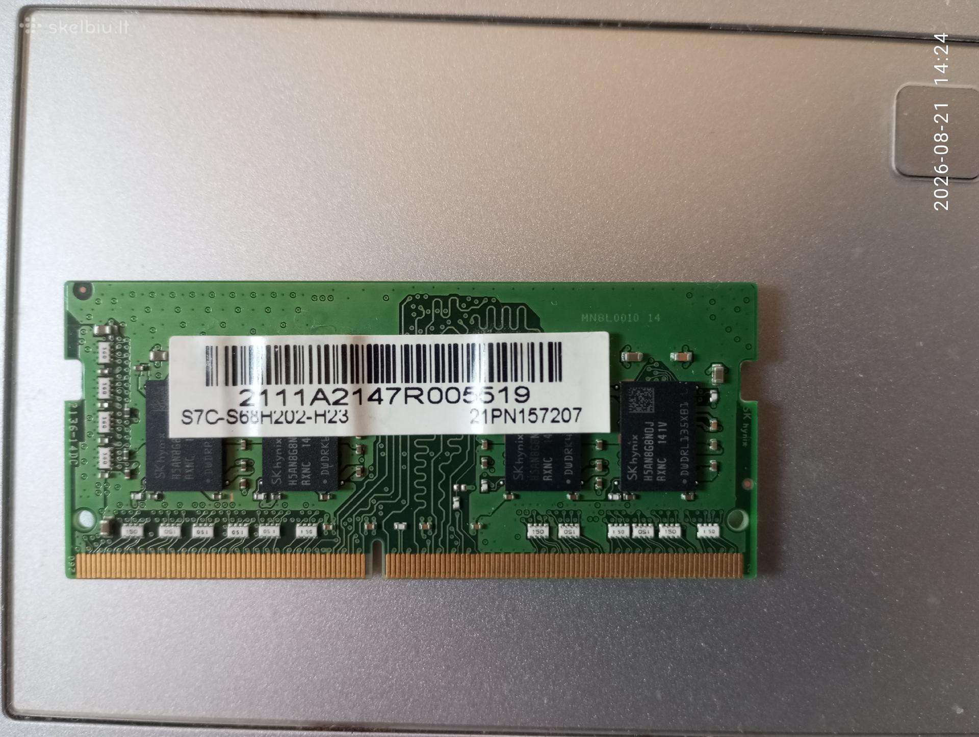 8gb Ddr4 3200mhz So-dimm (laptopui)