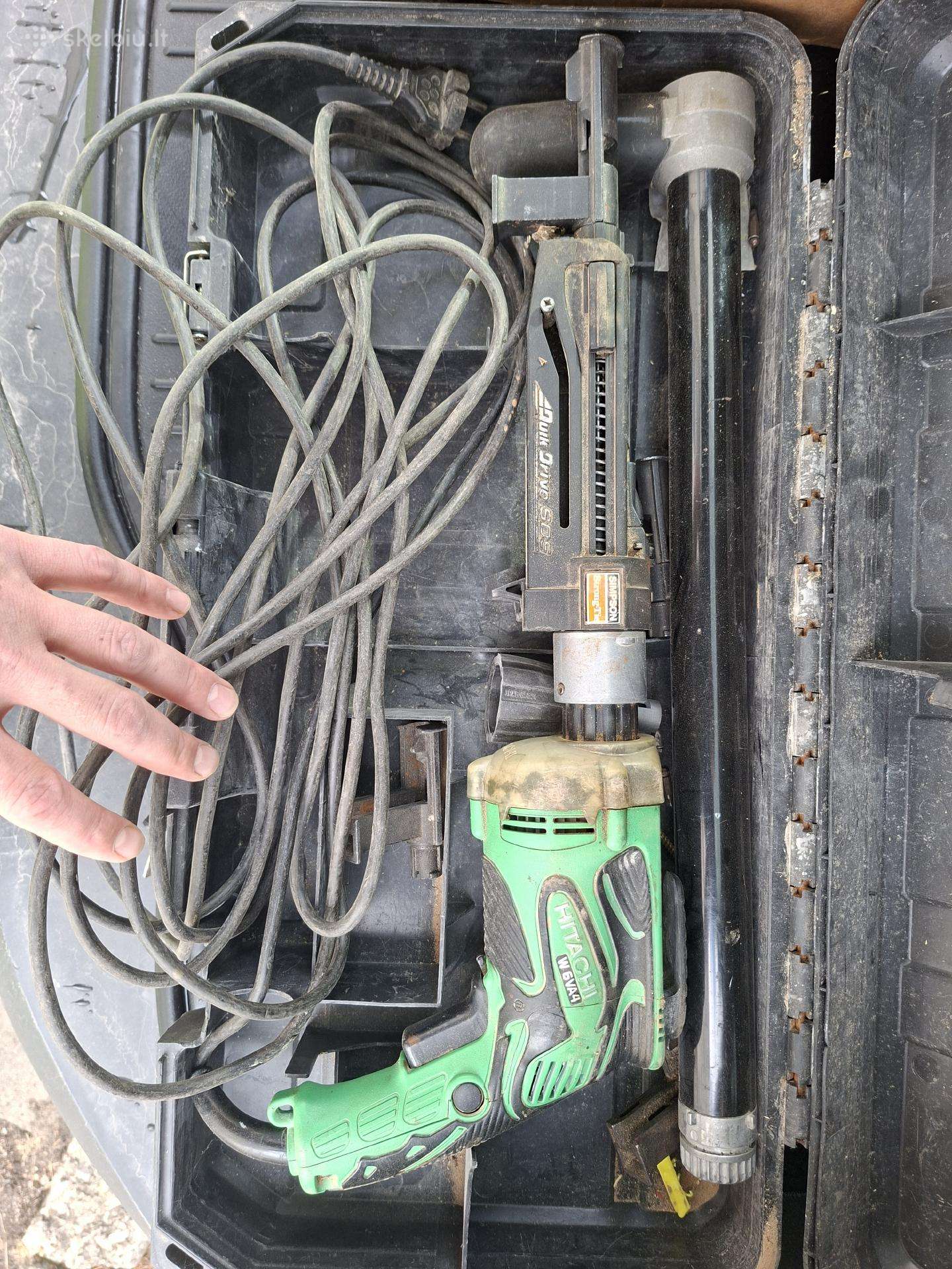 Simpson Quik Drive komplektas su Hitachi suktuvu