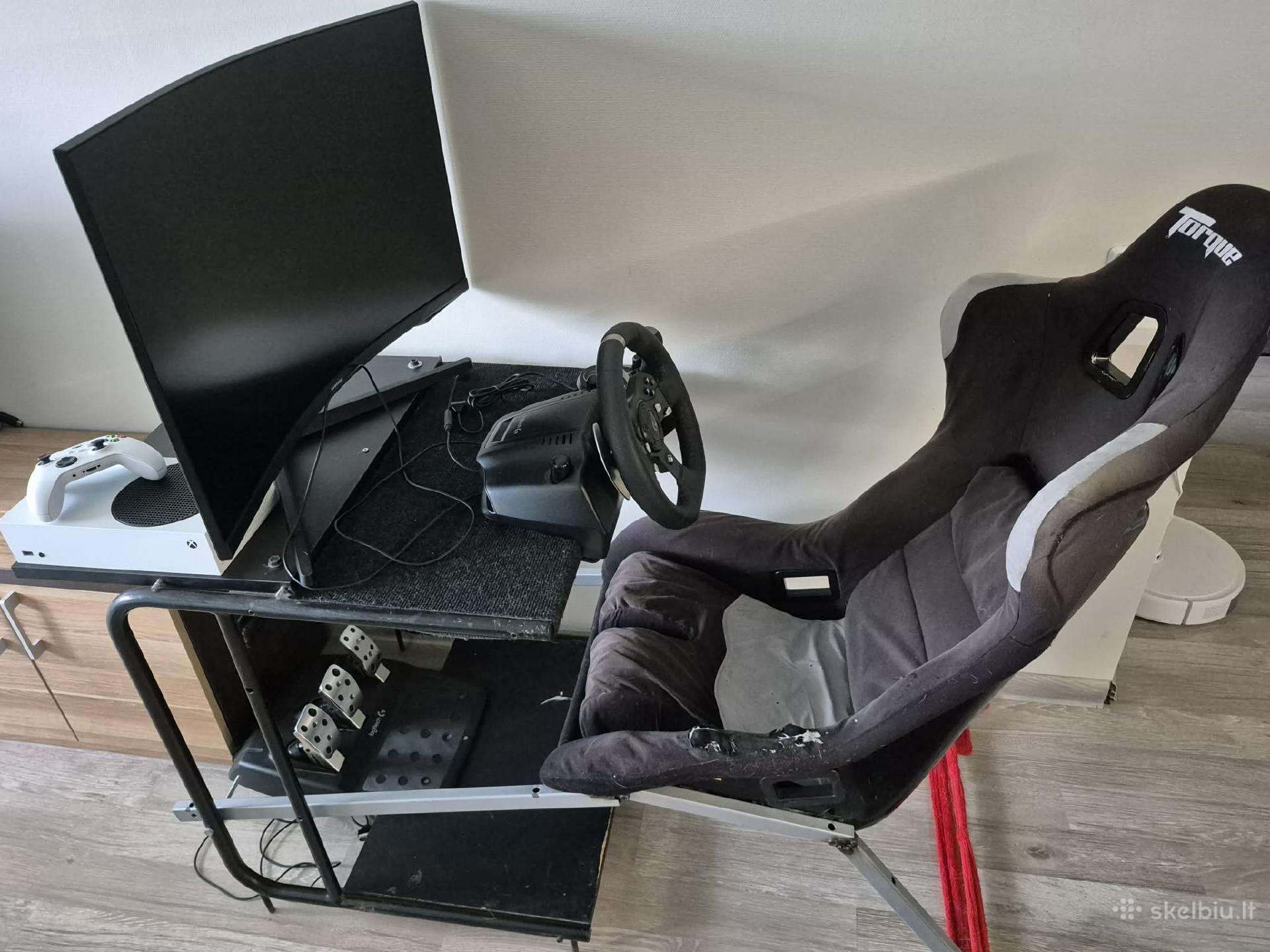 Pilnas Sim Racing komplektas