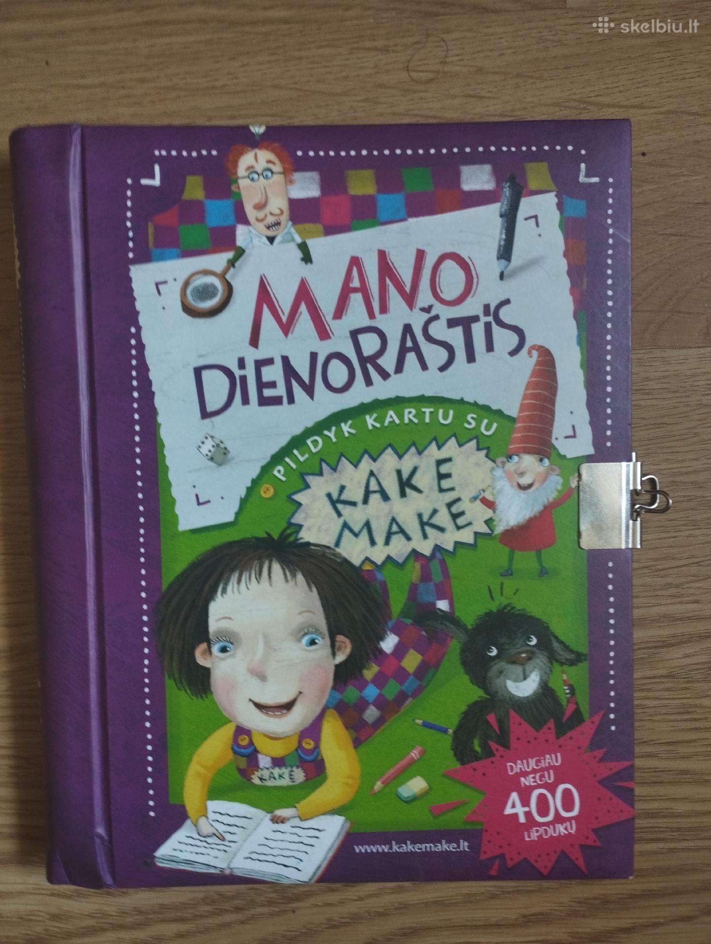 Mano Dienoraštis: Pildyk kartu su Kake Make