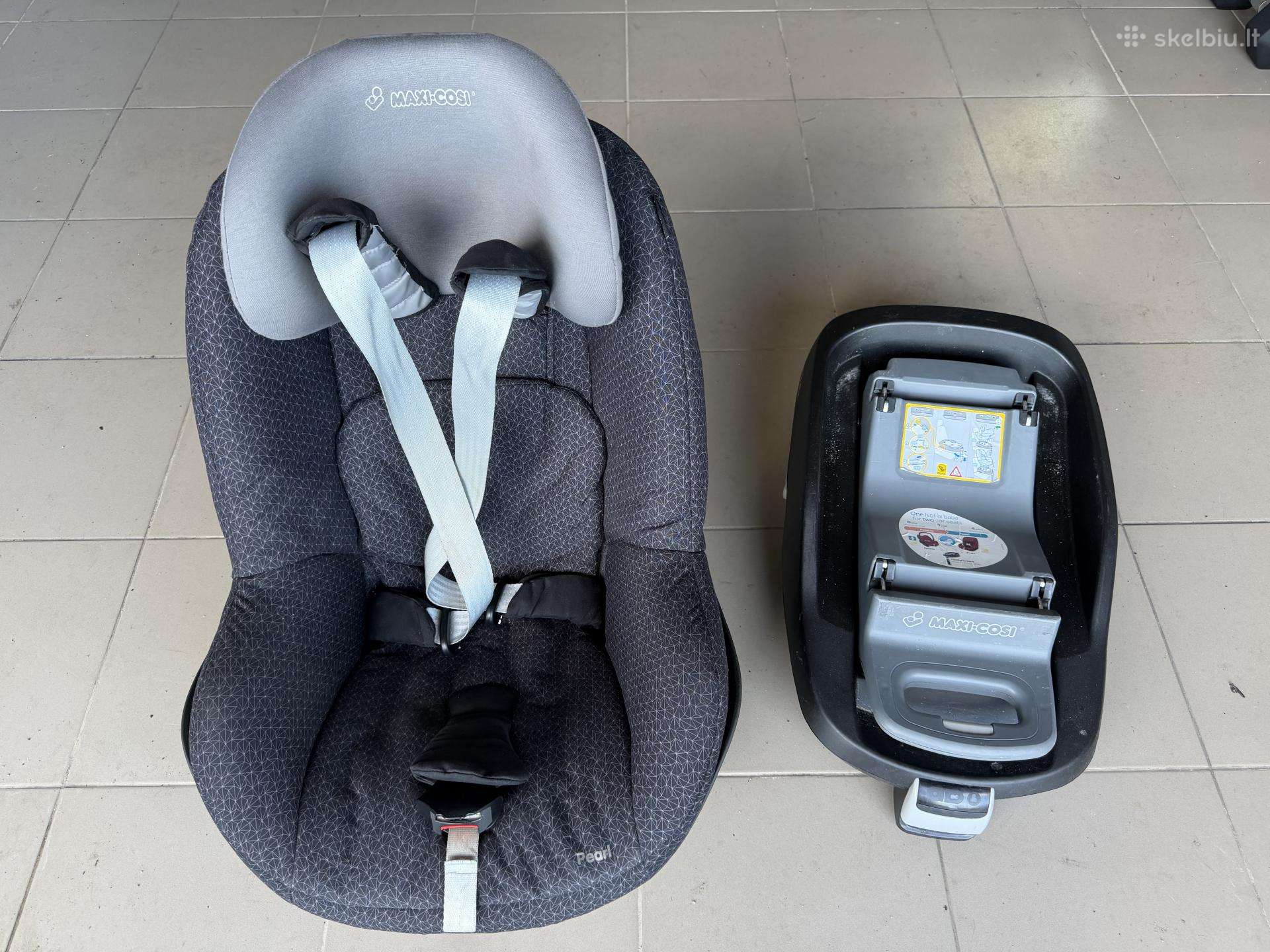 Maxi Cosi pearl su Isofix baze - nemokamai