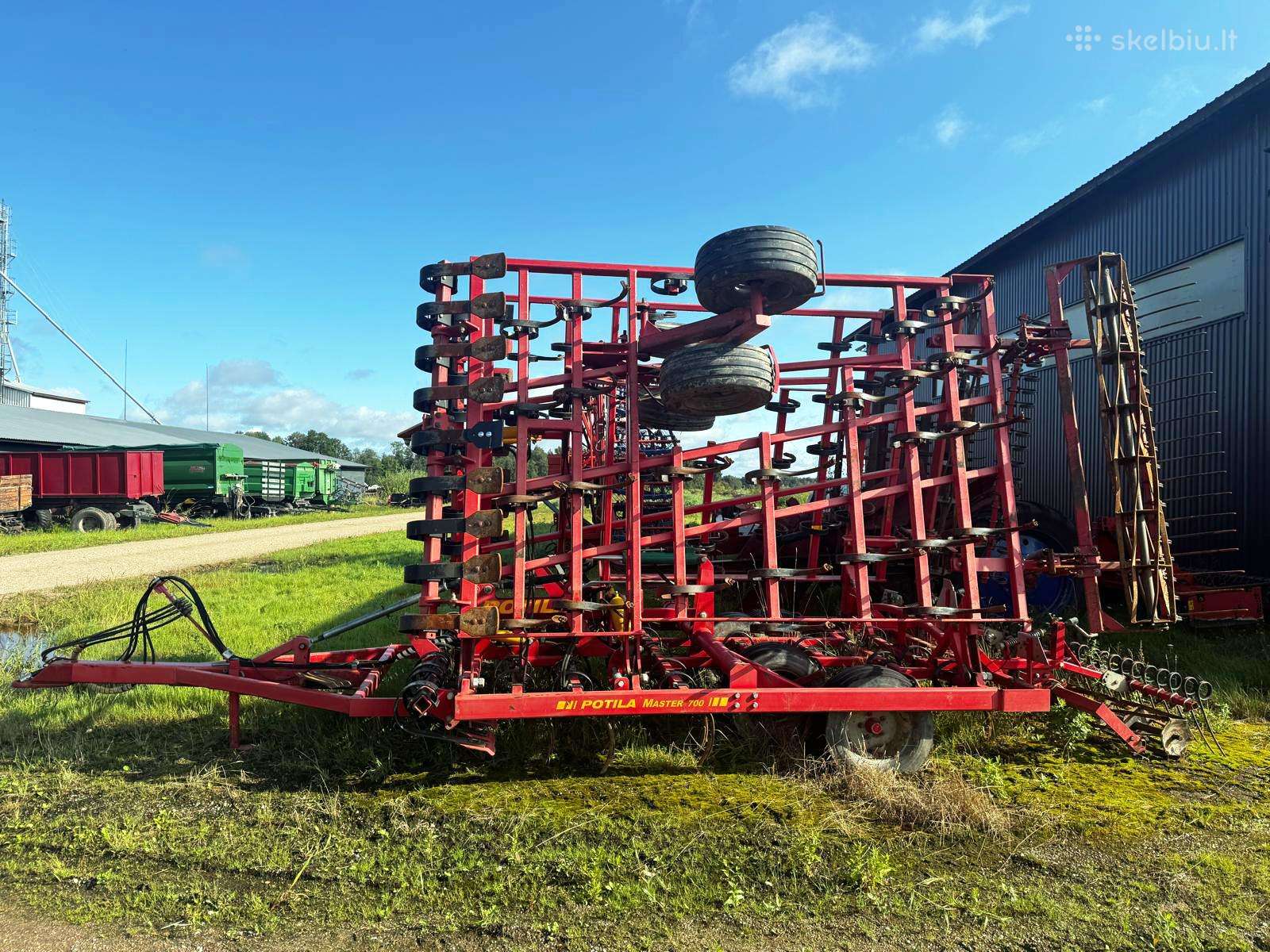 Potila Master 700, kultivatoriai,akėčios