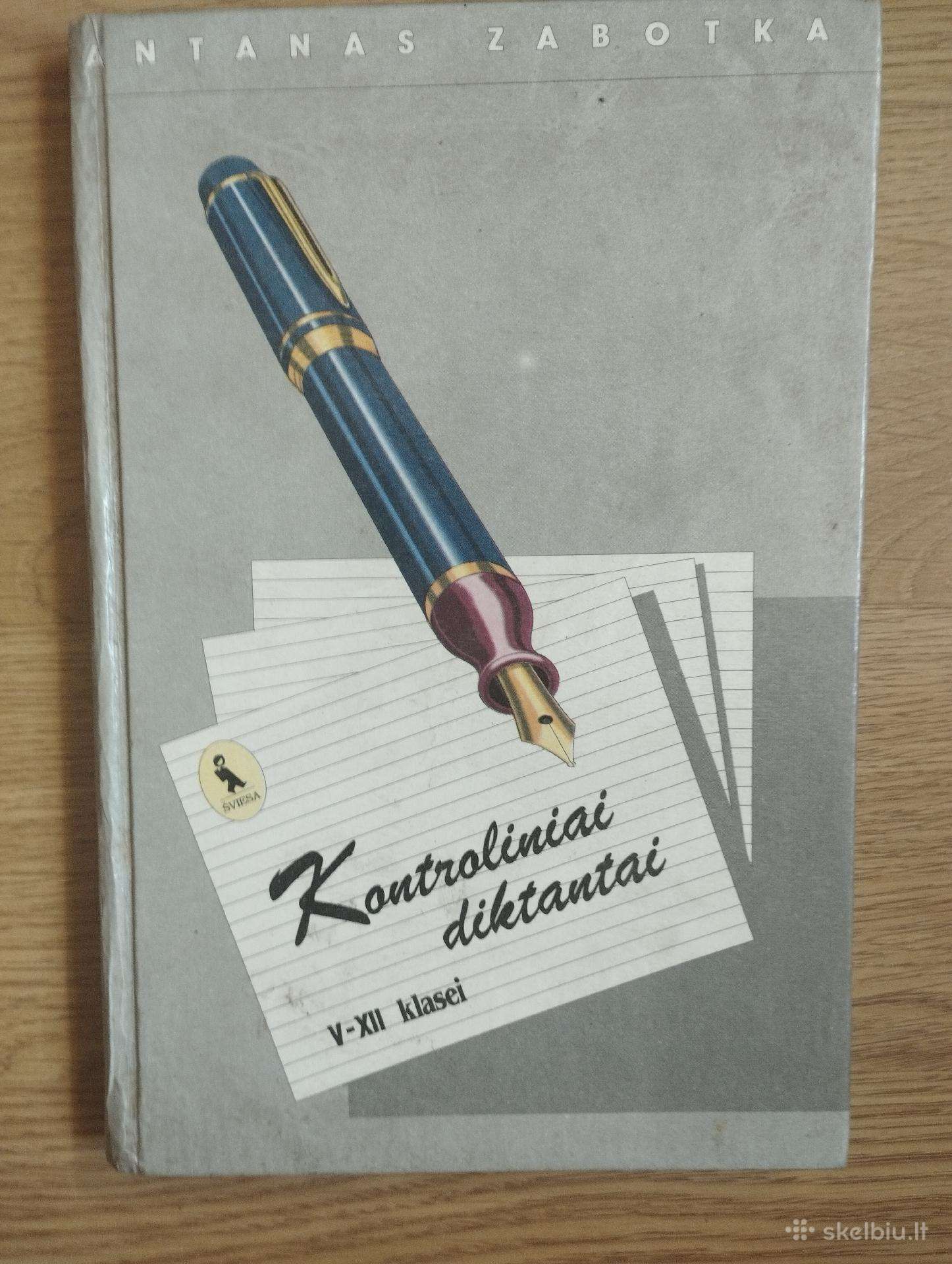 A. Zabotka - Kontroliniai Diktantai V-xii Klasei