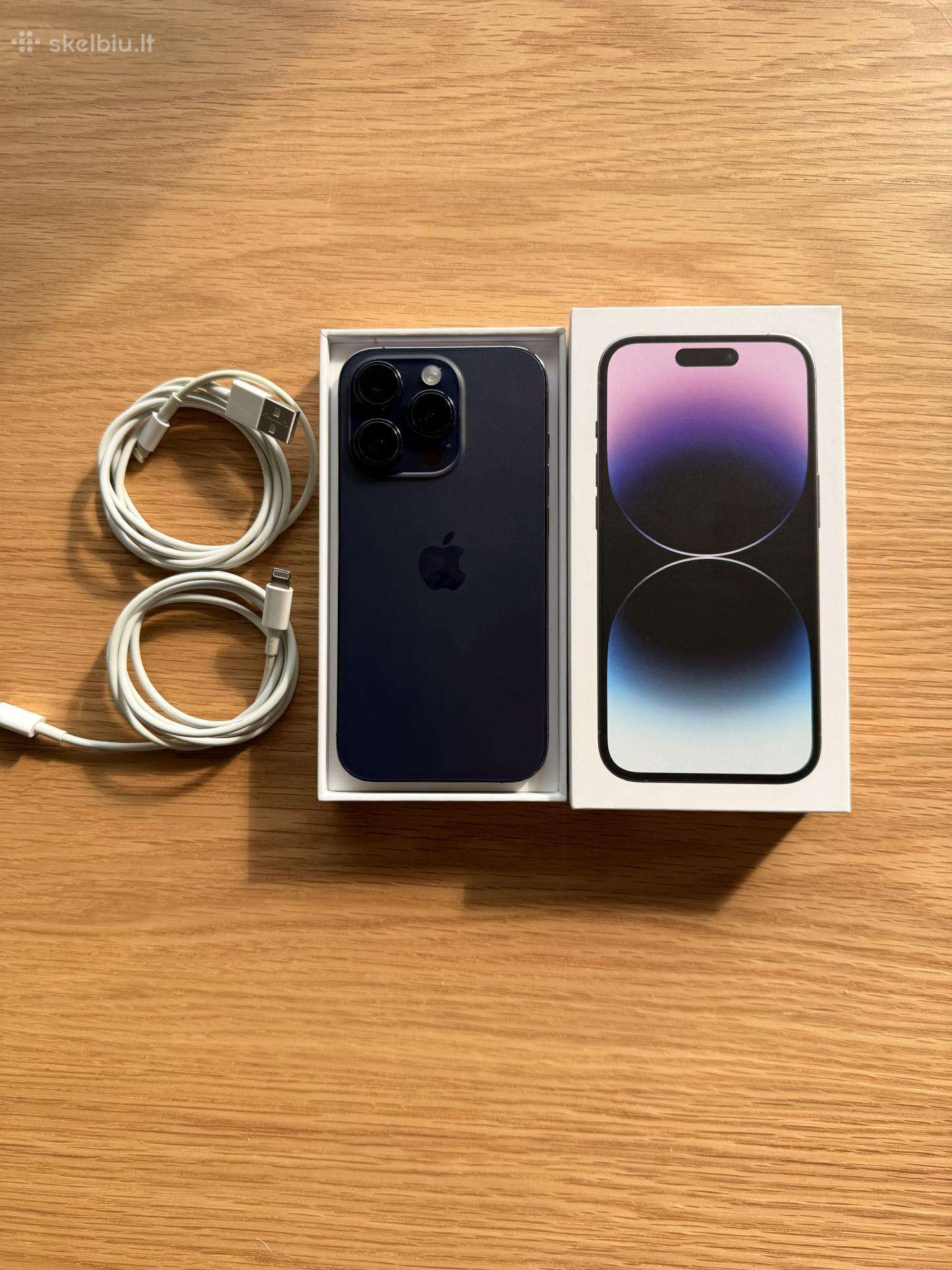iPhone 14 pro 256gb 100% deep purple