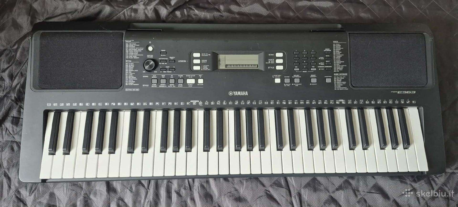 Yamaha Psr-e363 sintezatorius