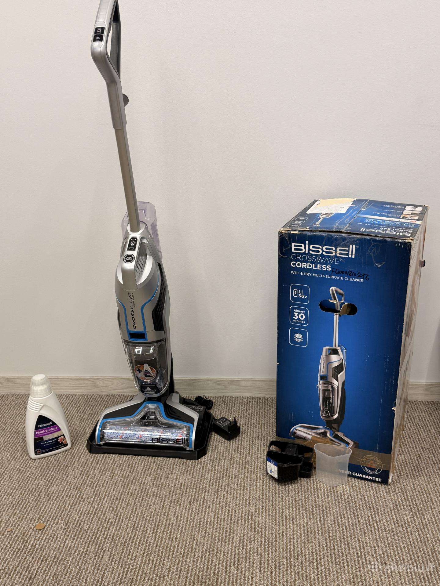 Bissell Crosswave Cordless (Modelis 2582q) –