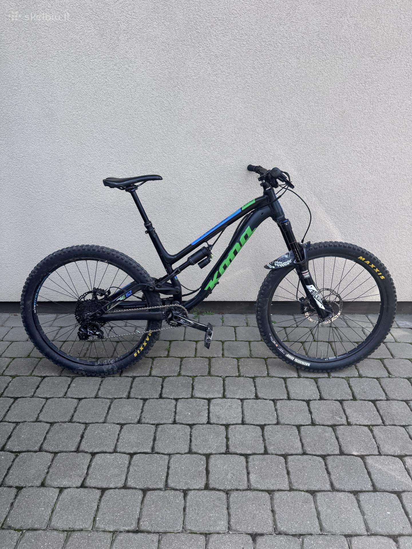 Full suspension kalnų dviratis