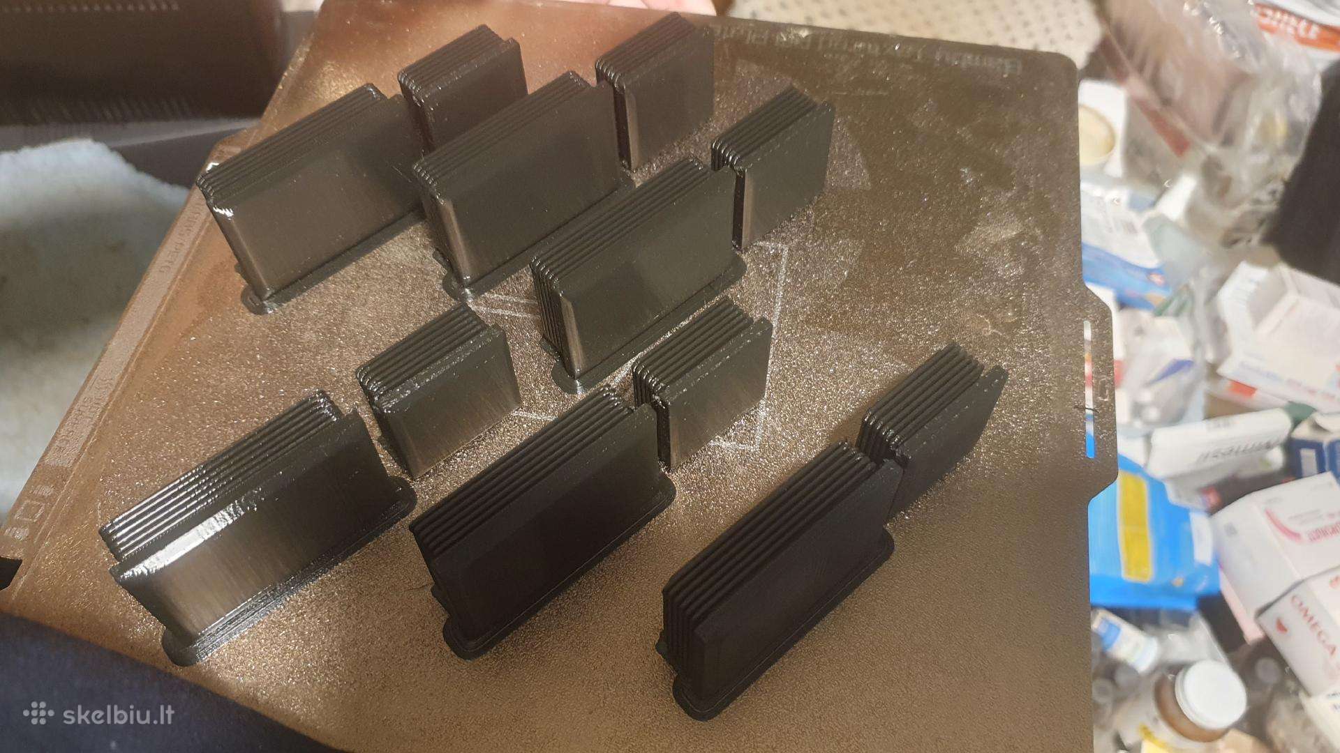 3D spausdinimas plastikais, modeliavimas, skenavim