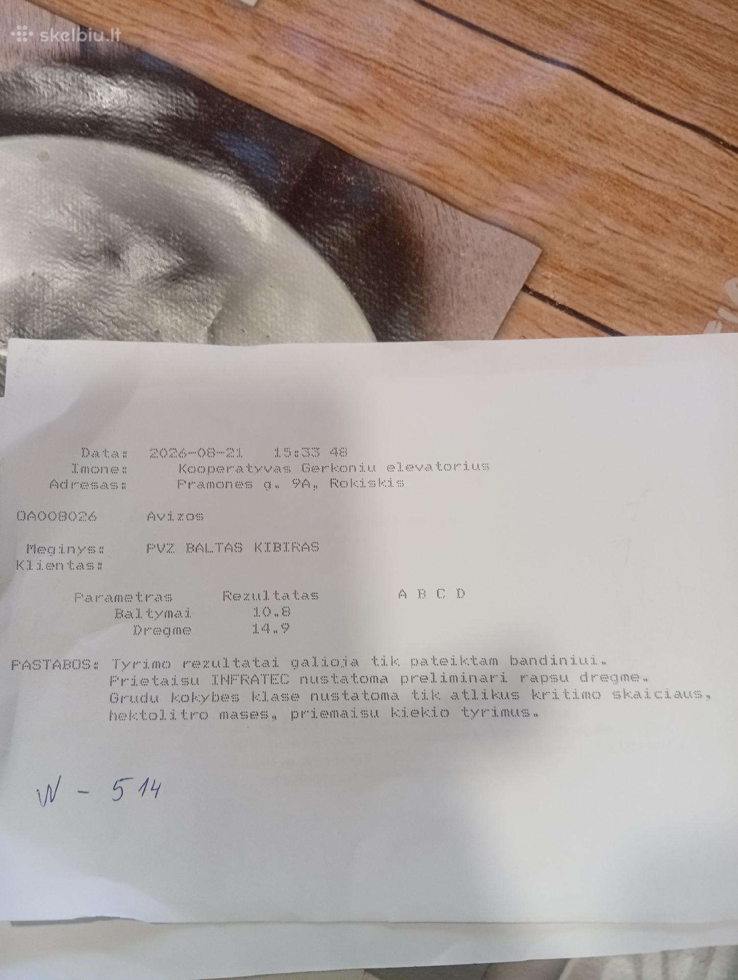 Parduodu avižas saikas 51 išvaizda gera geltonos