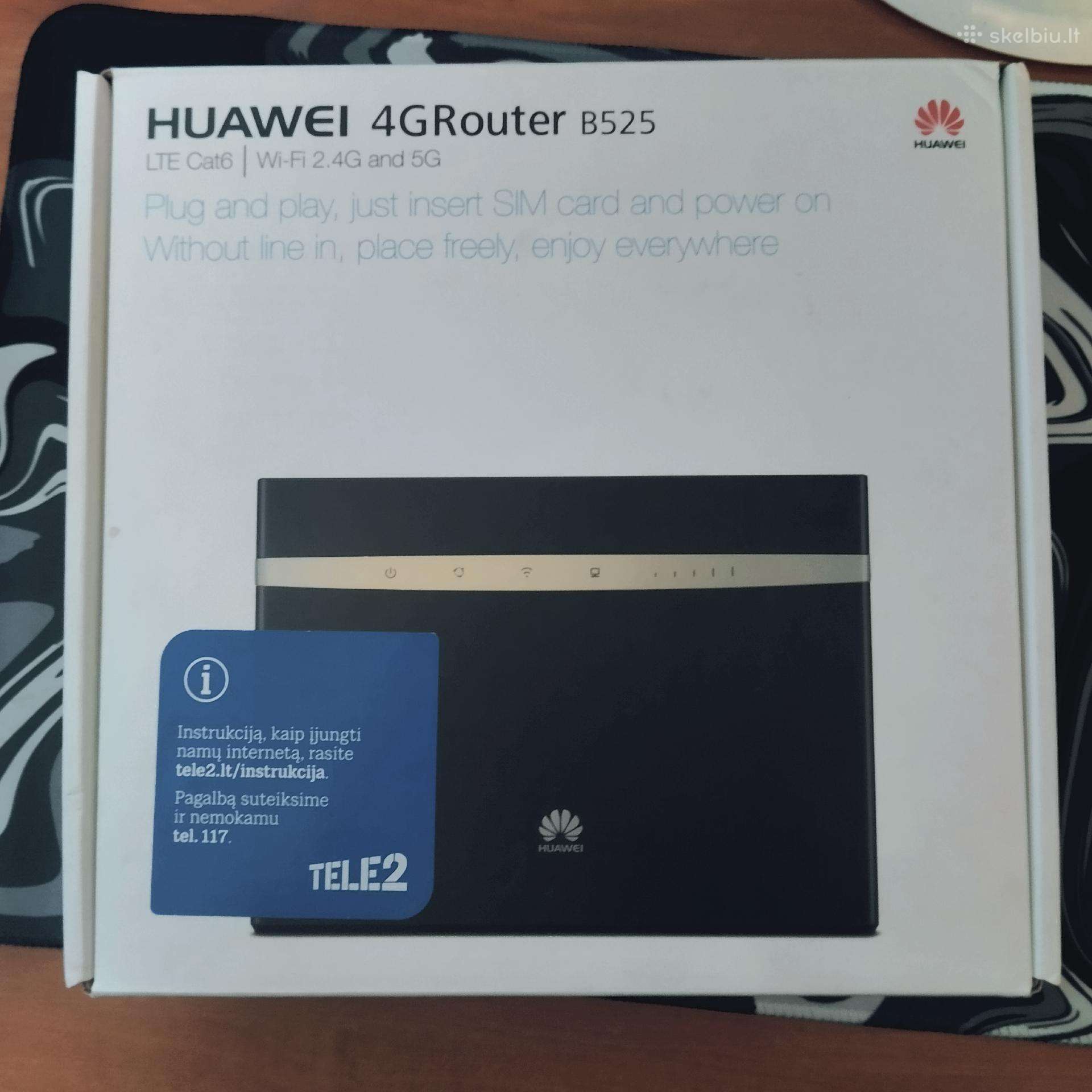 Huawei B525 4G Lte maršrutizatorius