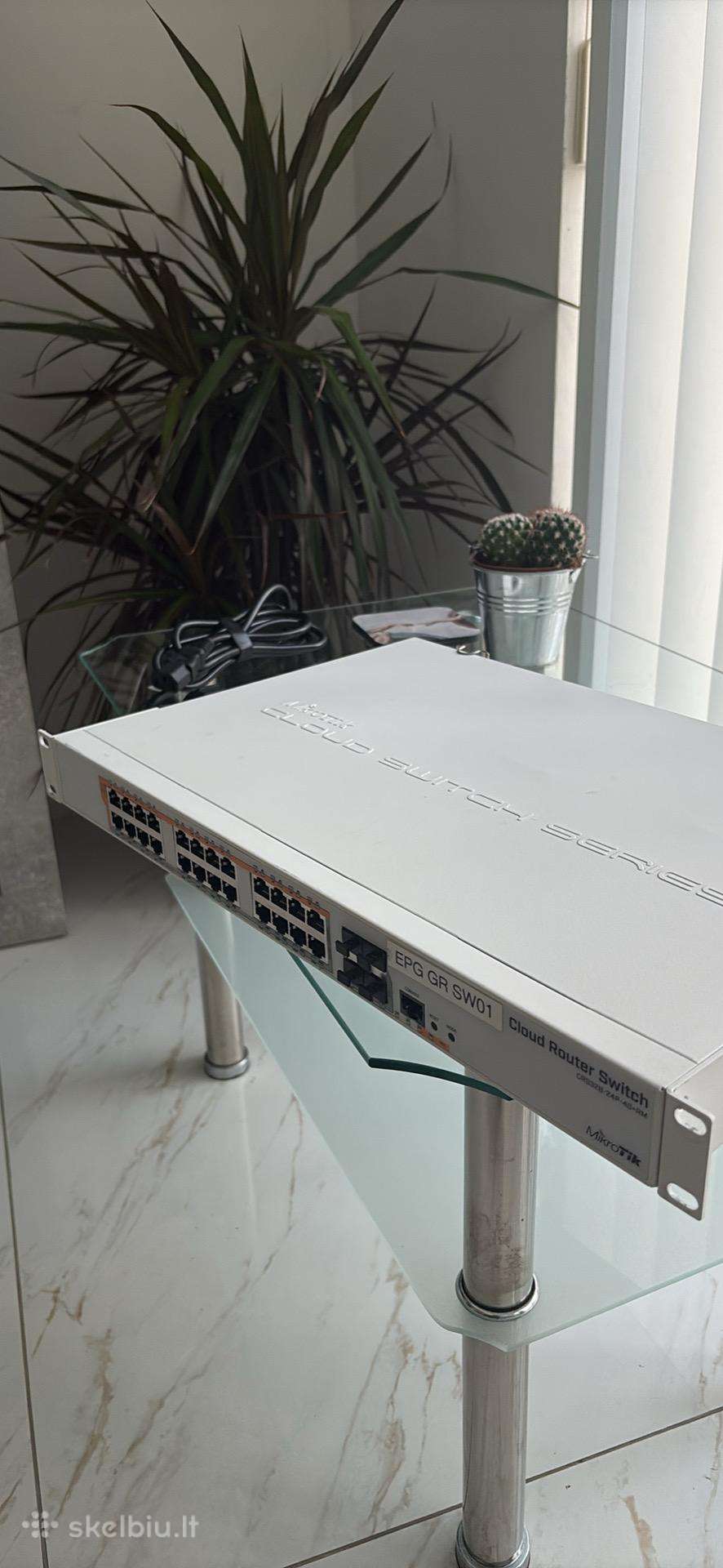 Mikrotik Crs328-24p-4S+rm 24-port Poe+ Switch