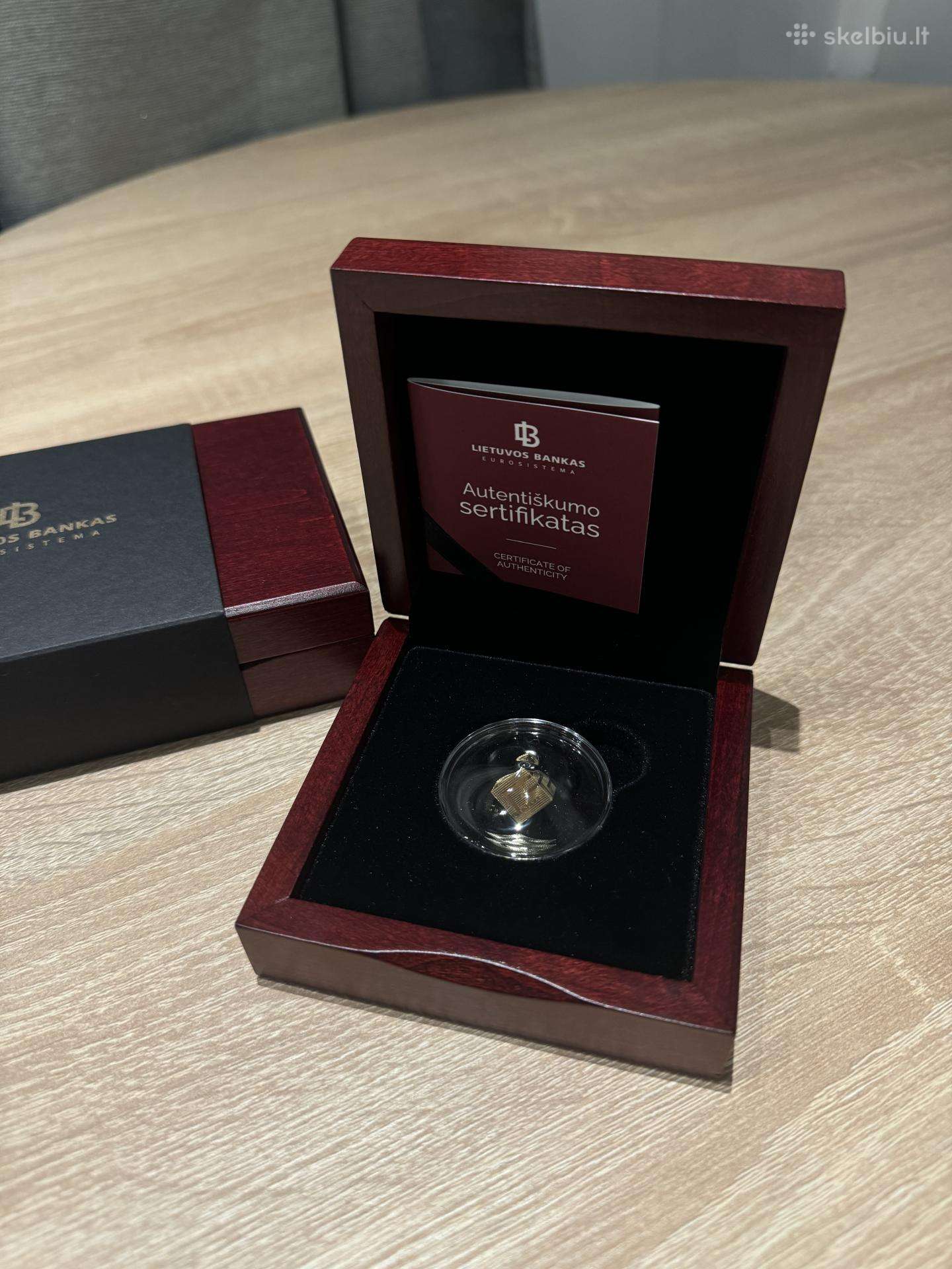 100 eur auksinė Di moneta dirbtiniam intelektui