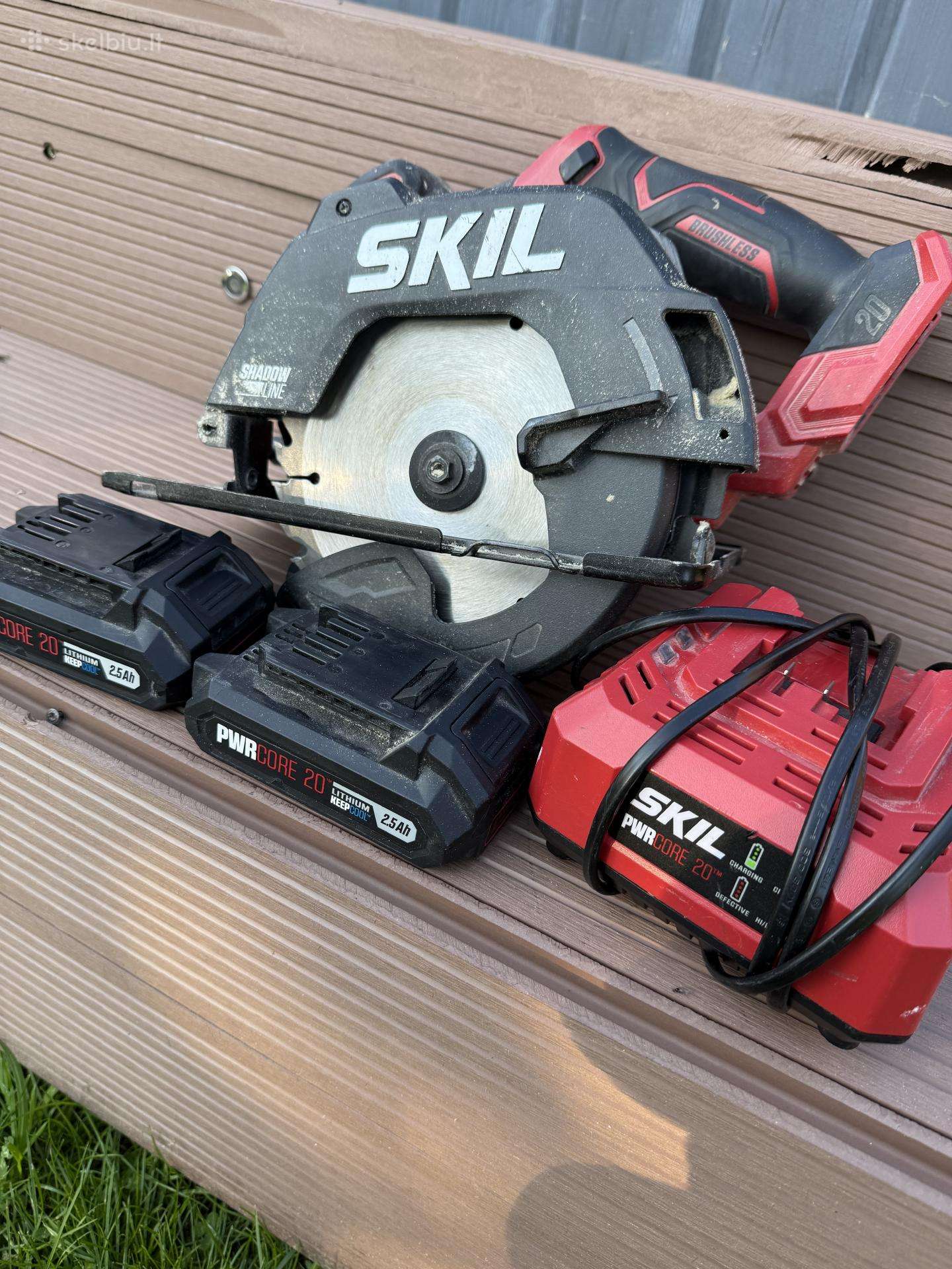 Skill akuliamatorinis diskinis pjūklas