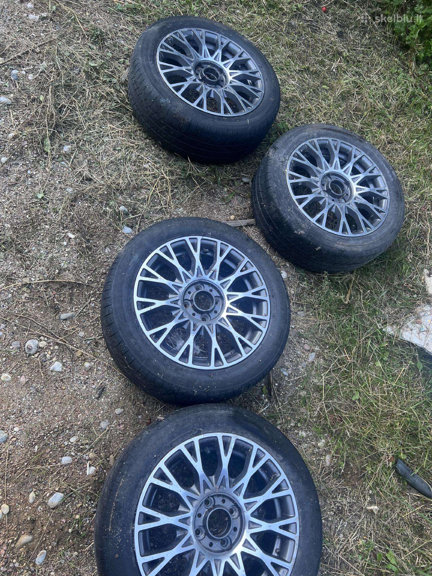 Fiat 500 lietu ratlankiu komplektas