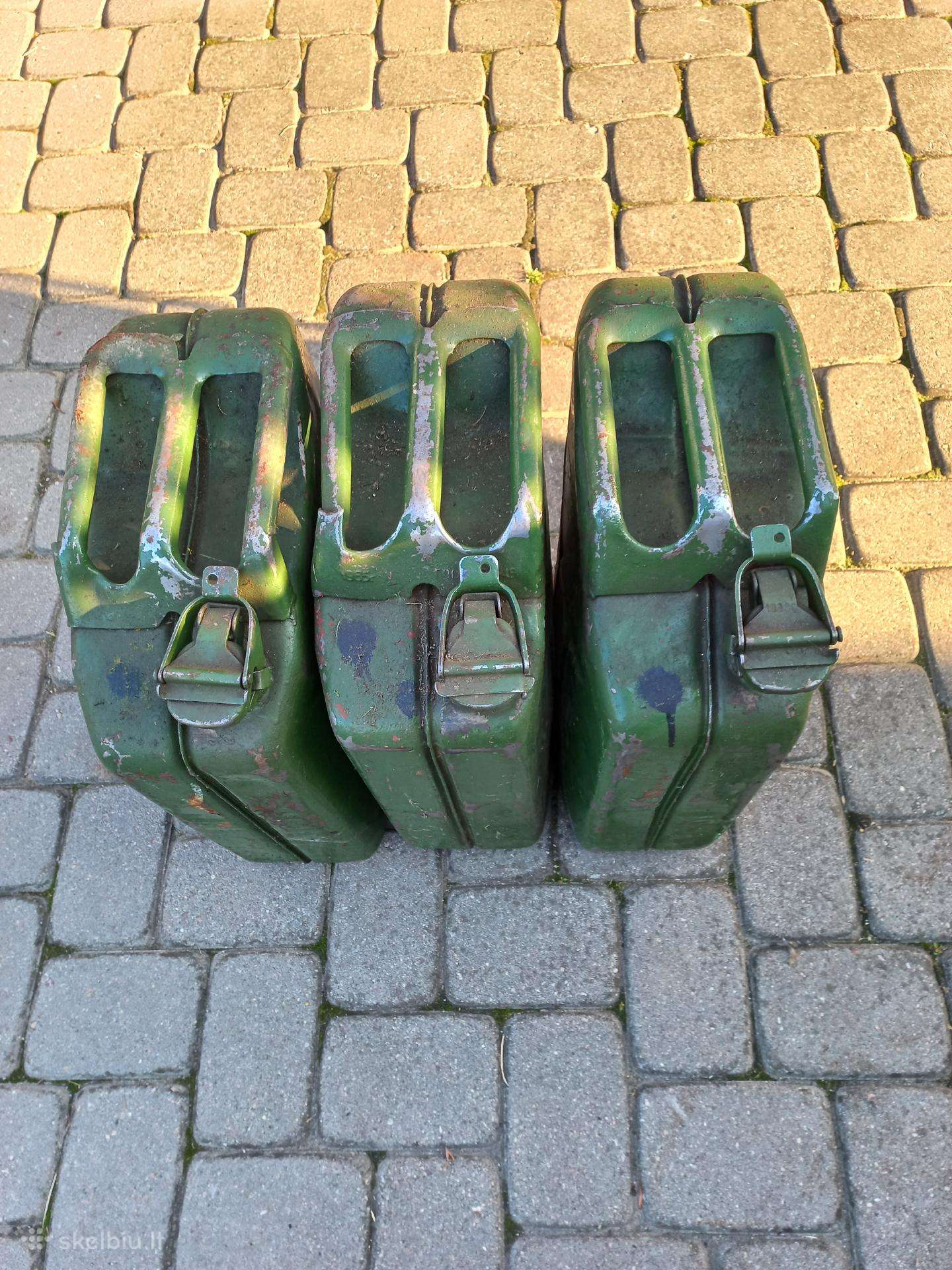 Kuro metaliniai kanistrai