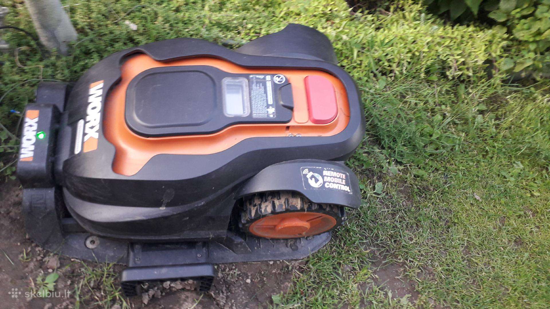 Vejos robotas Worx