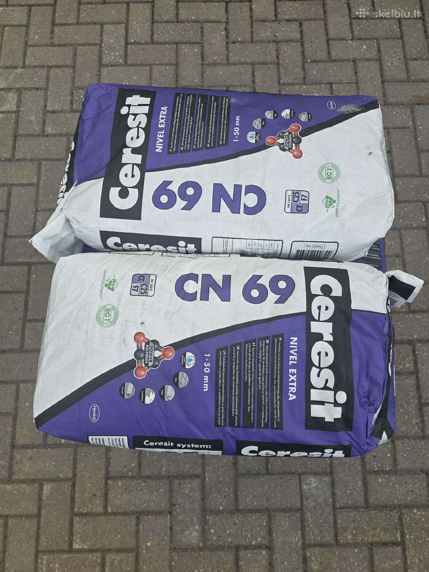 Ceresit Cn 69 savaime išsilyginantis mišinys
