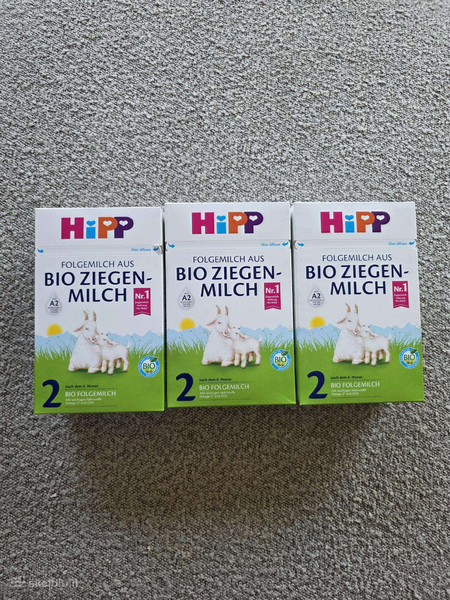 Hipp 2 ožkų pieno mišinys kūdikiams
