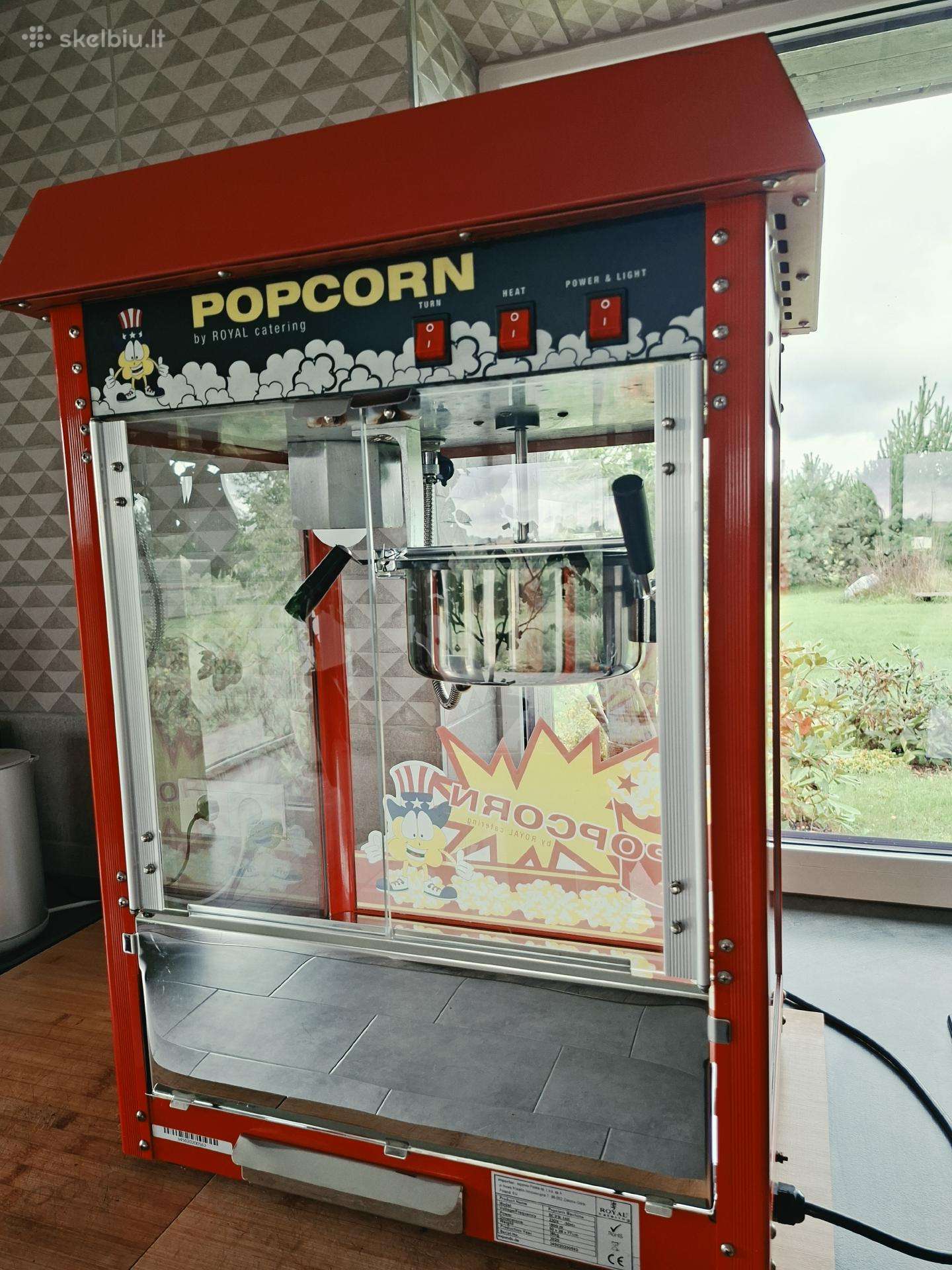Parduodu naudotą spragėsių gaminimo aparatą