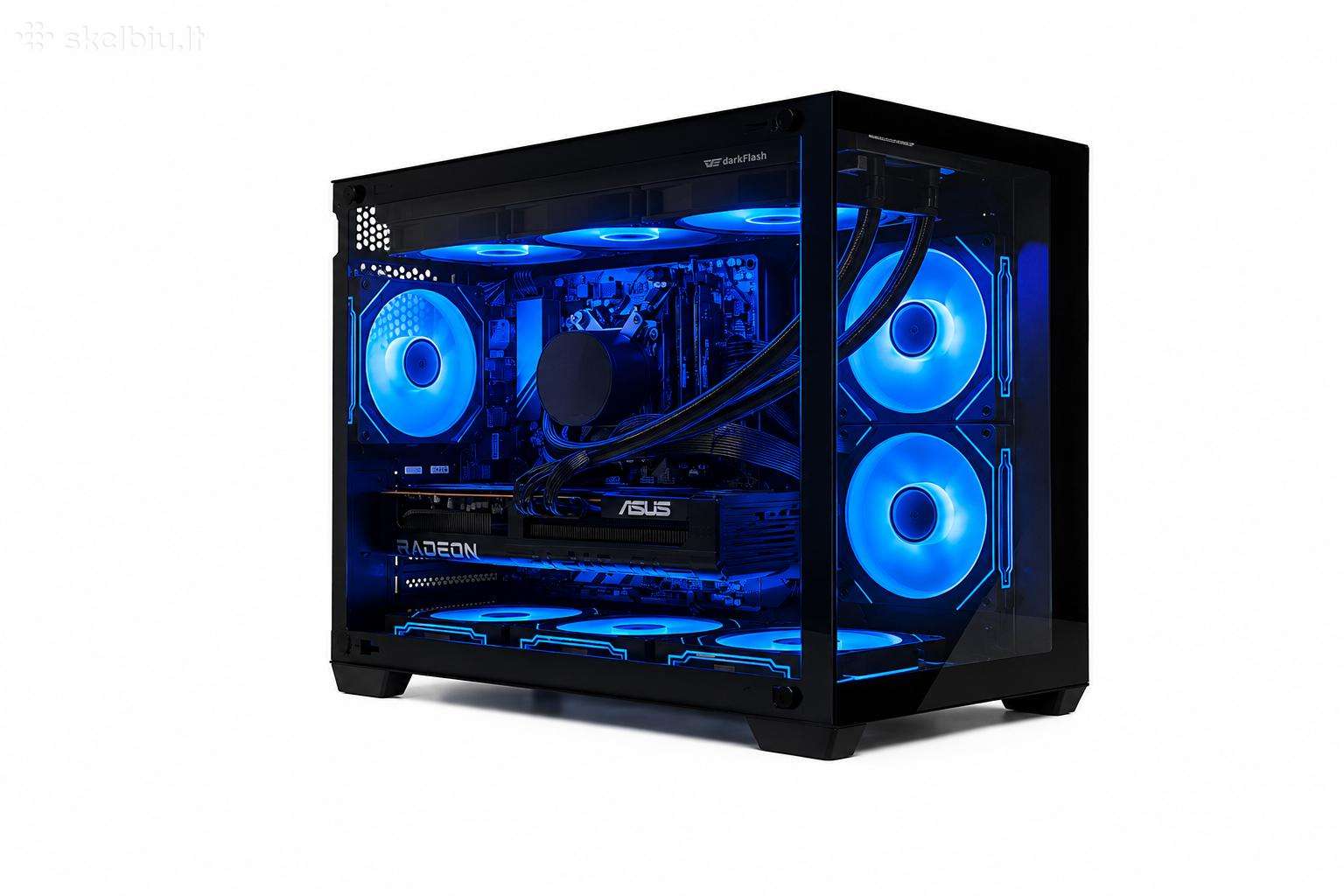 Naujas Gaming Pc Rx9070xt 7800x3d 32gb garantija