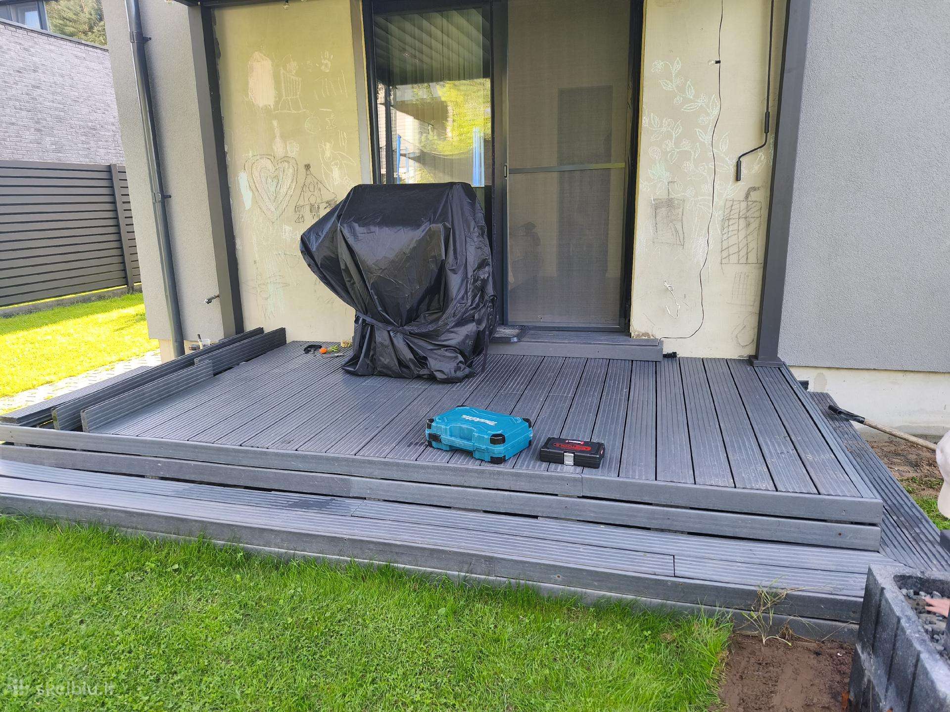 Parduodu išrinkta 4x2mtr Pvc terasą