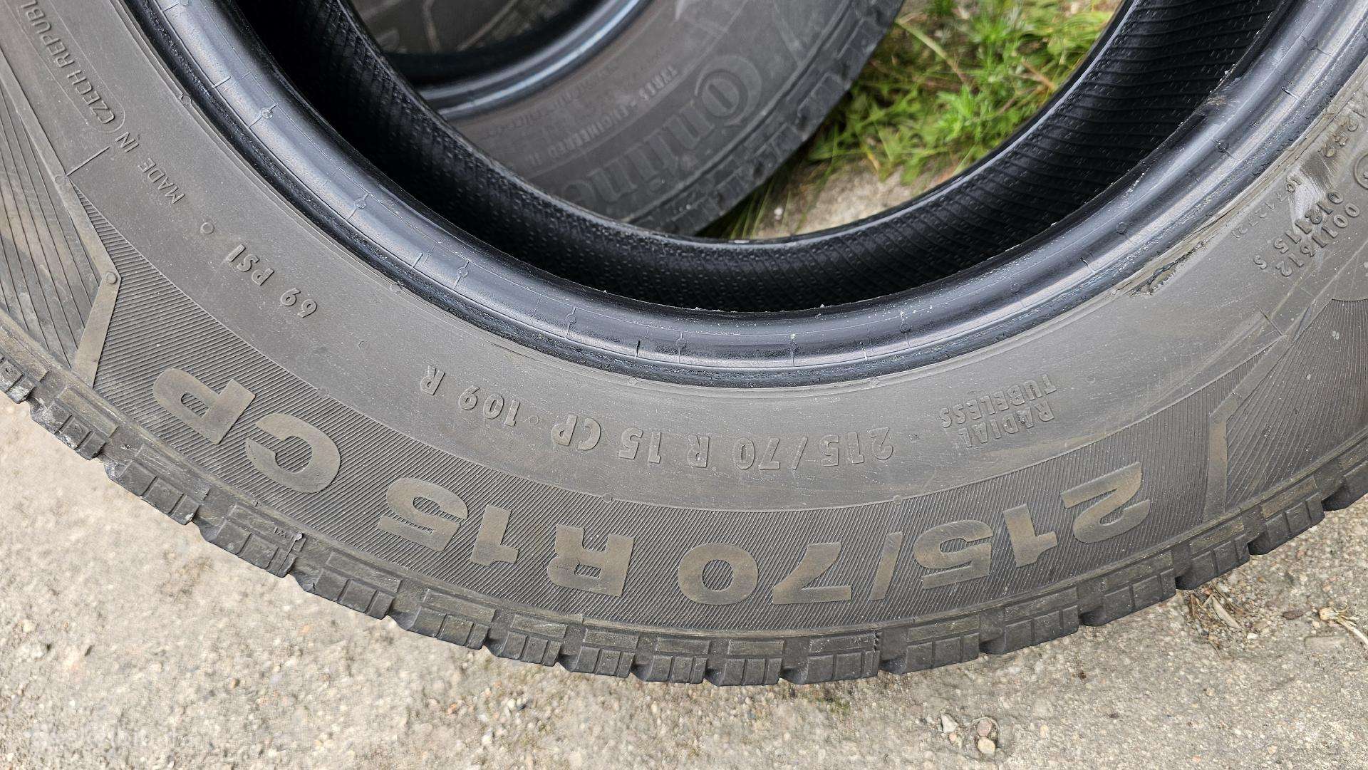 Continental, vasarinės 215/70 R15