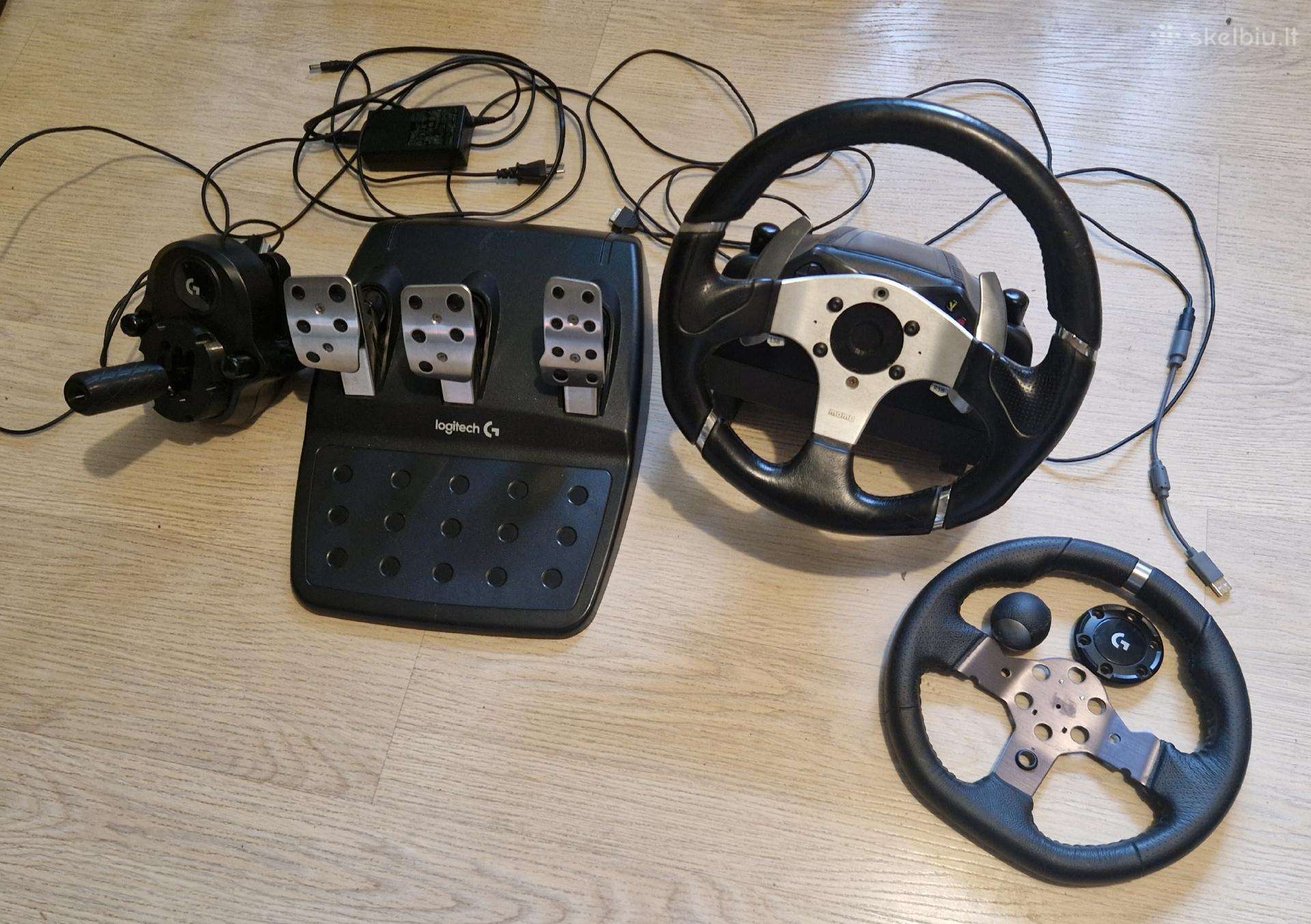 G920 su pedalais + shifter
