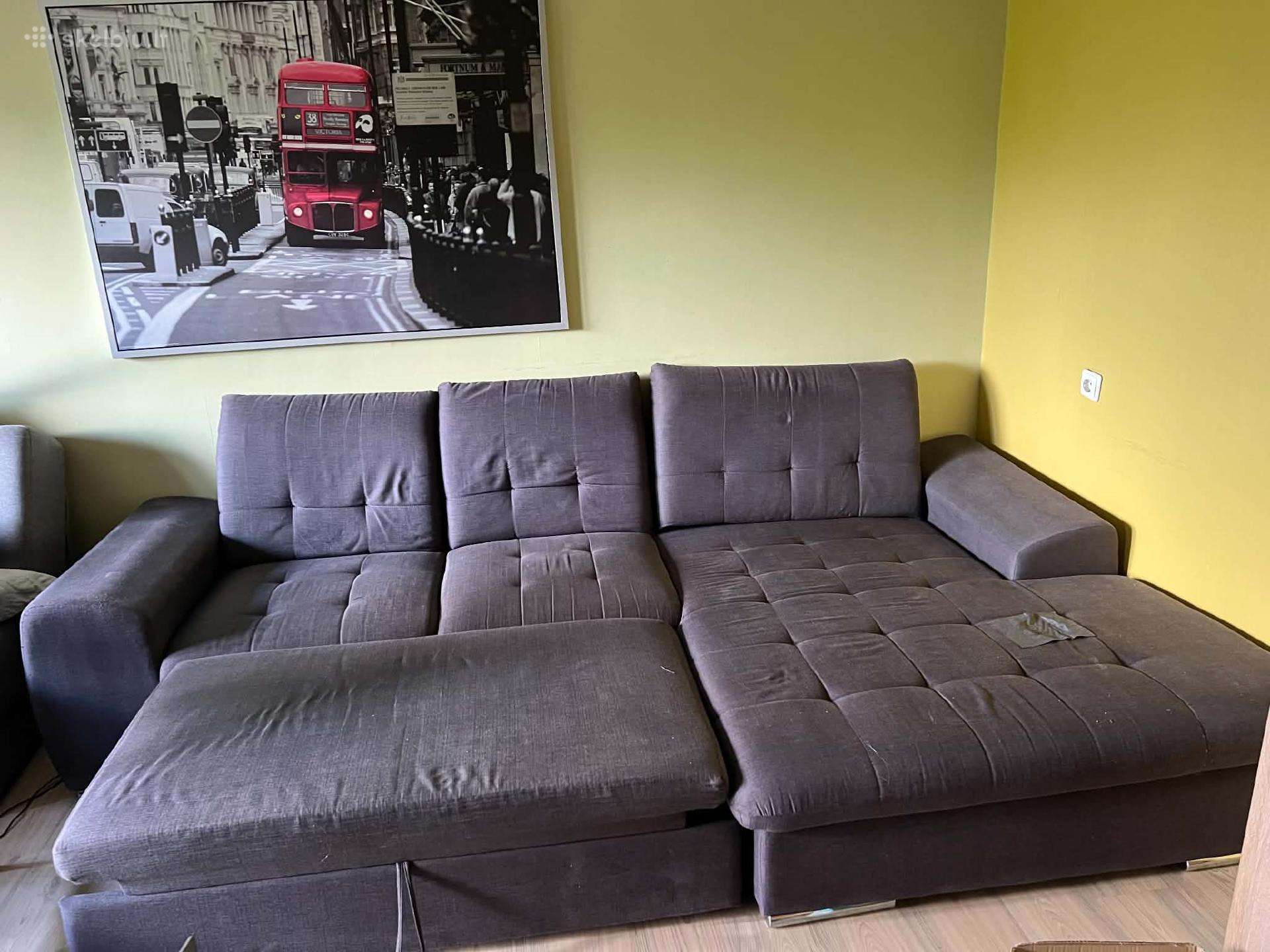 Dovanojame kampine sofa